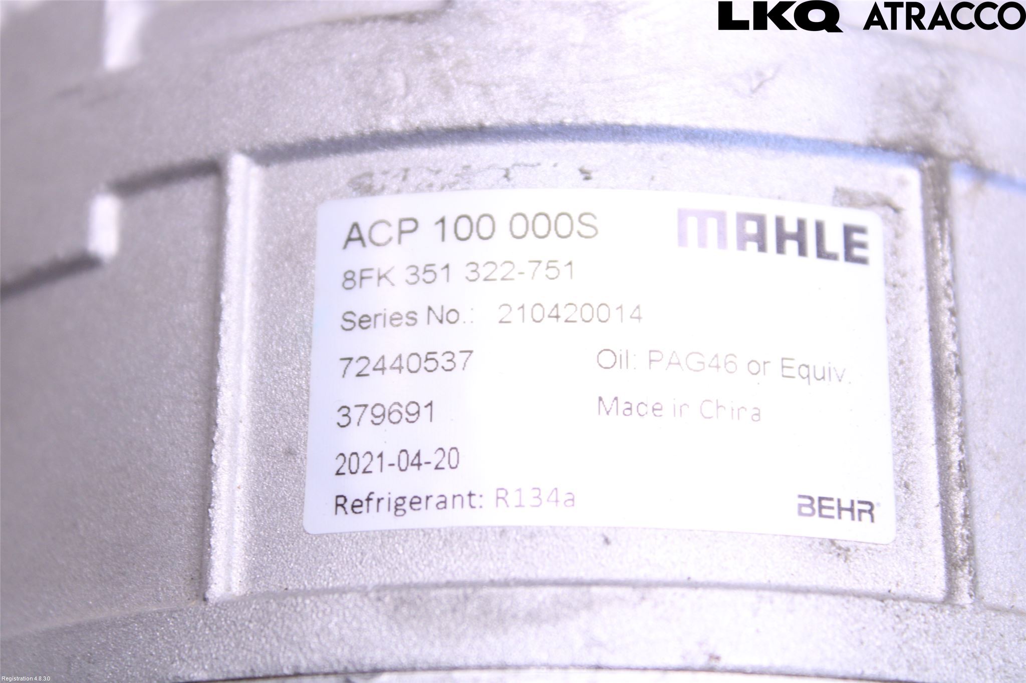 BMW 7 E65/66    00-08 Ac Kompressor