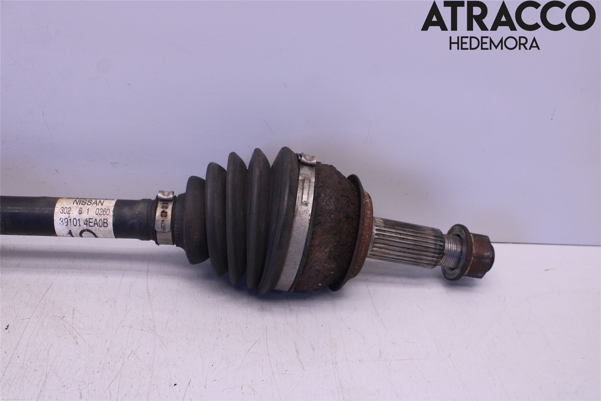 Nissan QASHQAI 14-17 Drivaxel Fram Vänster