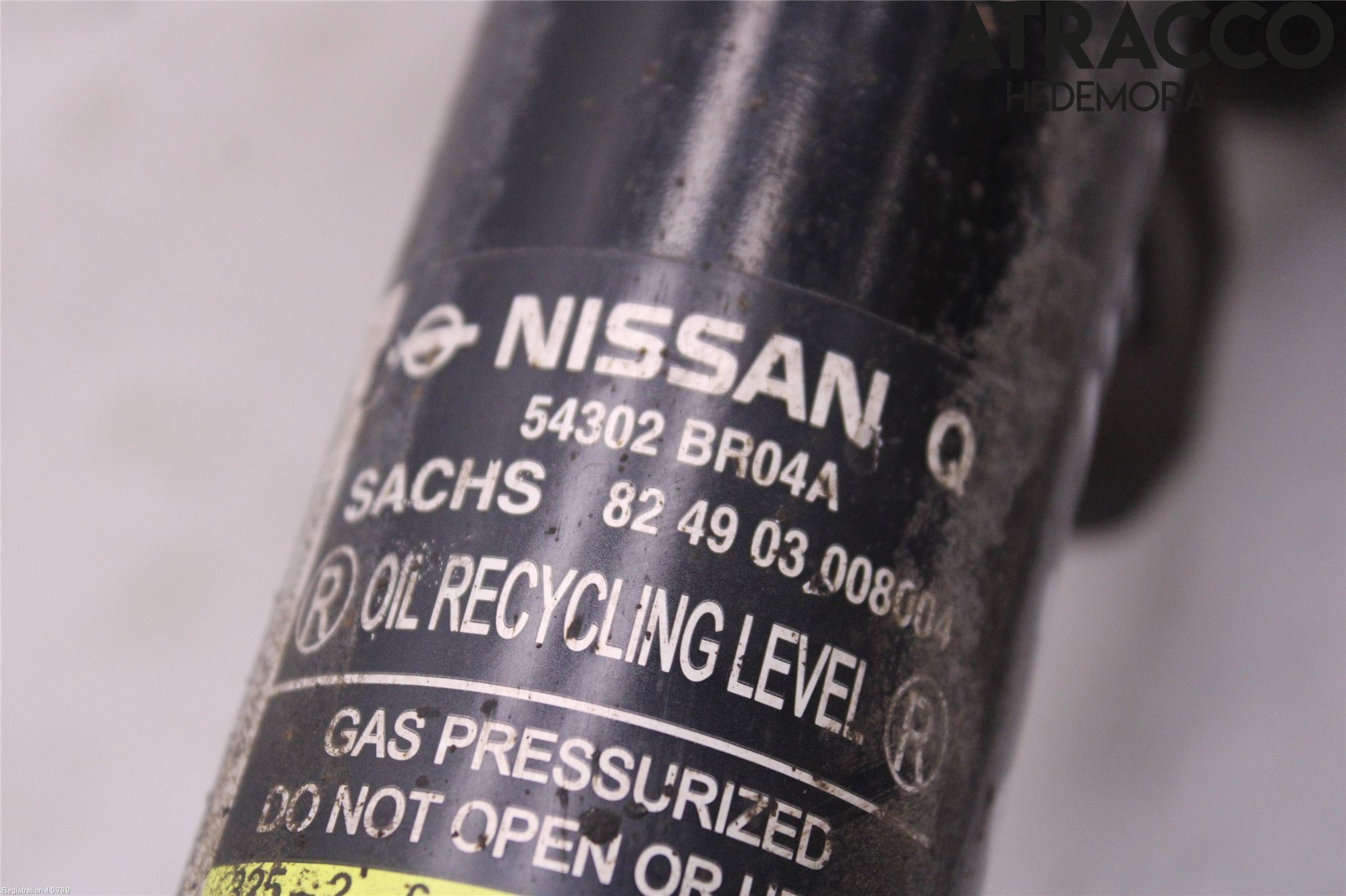 Nissan QASHQAI 10-14 Fjäderben Fram Höger