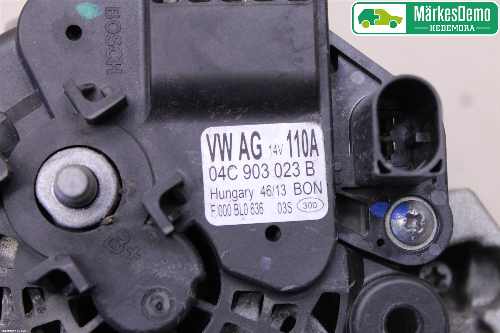 Volkswagen VW UP! / E-UP! Generator