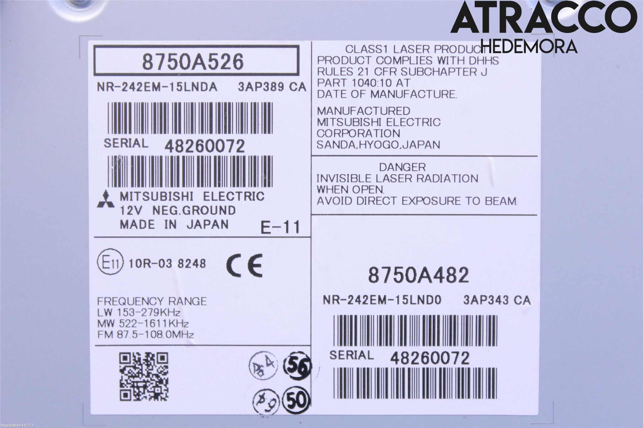 Mitsubishi OUTLANDER 13-21 Gps Navigator