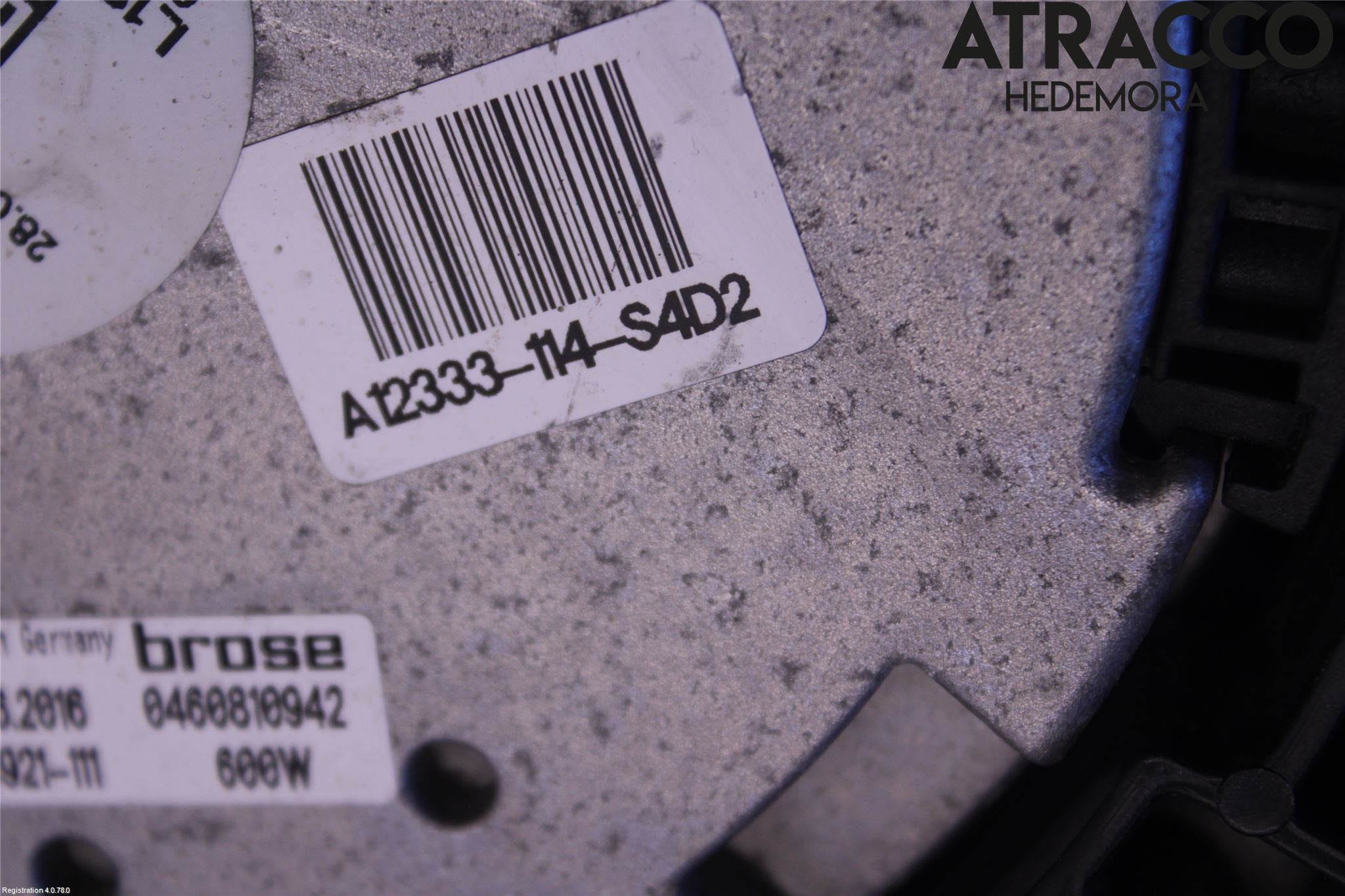 BMW 5 F10/F11/F18 09-17 Kylfläkt El