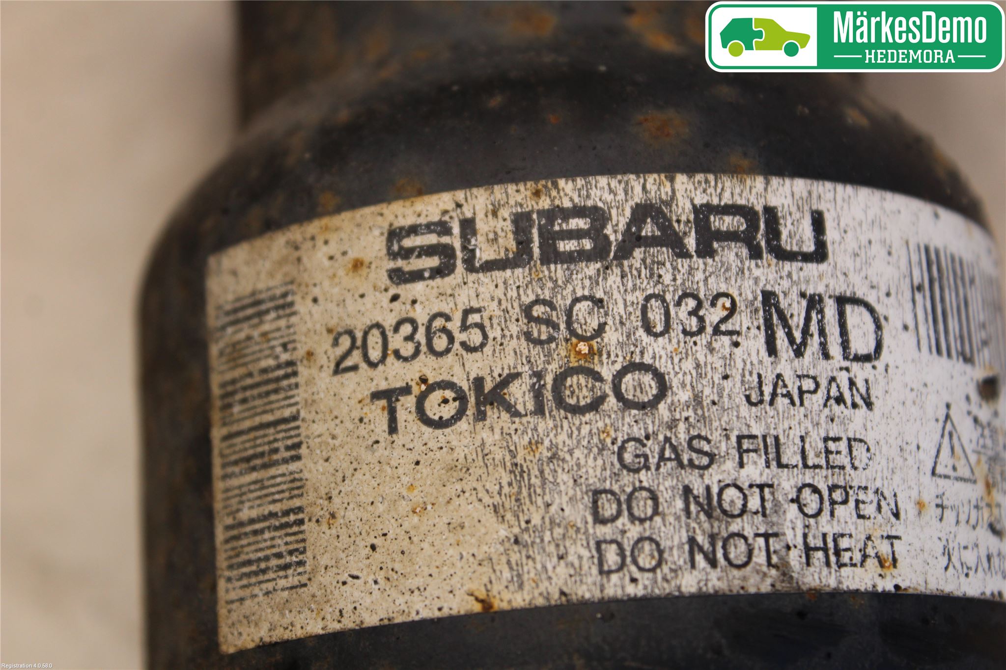 Subaru FORESTER SH  08-13 Fjäderben Bak Höger