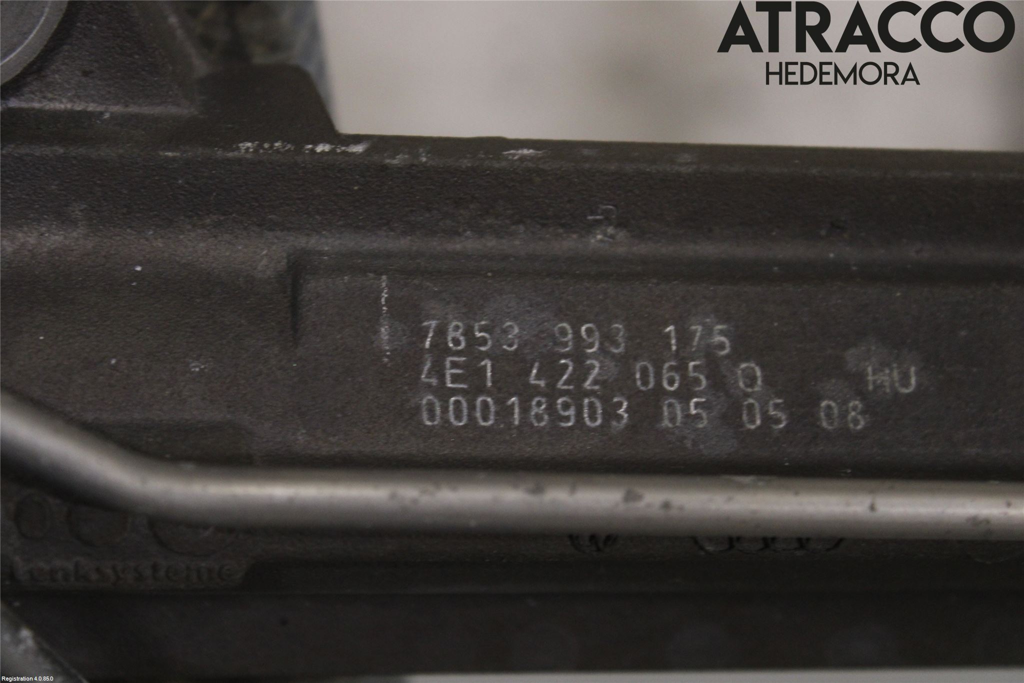 Audi A8/S8 4E  02-09 Styrväxel Servo -Snäcka