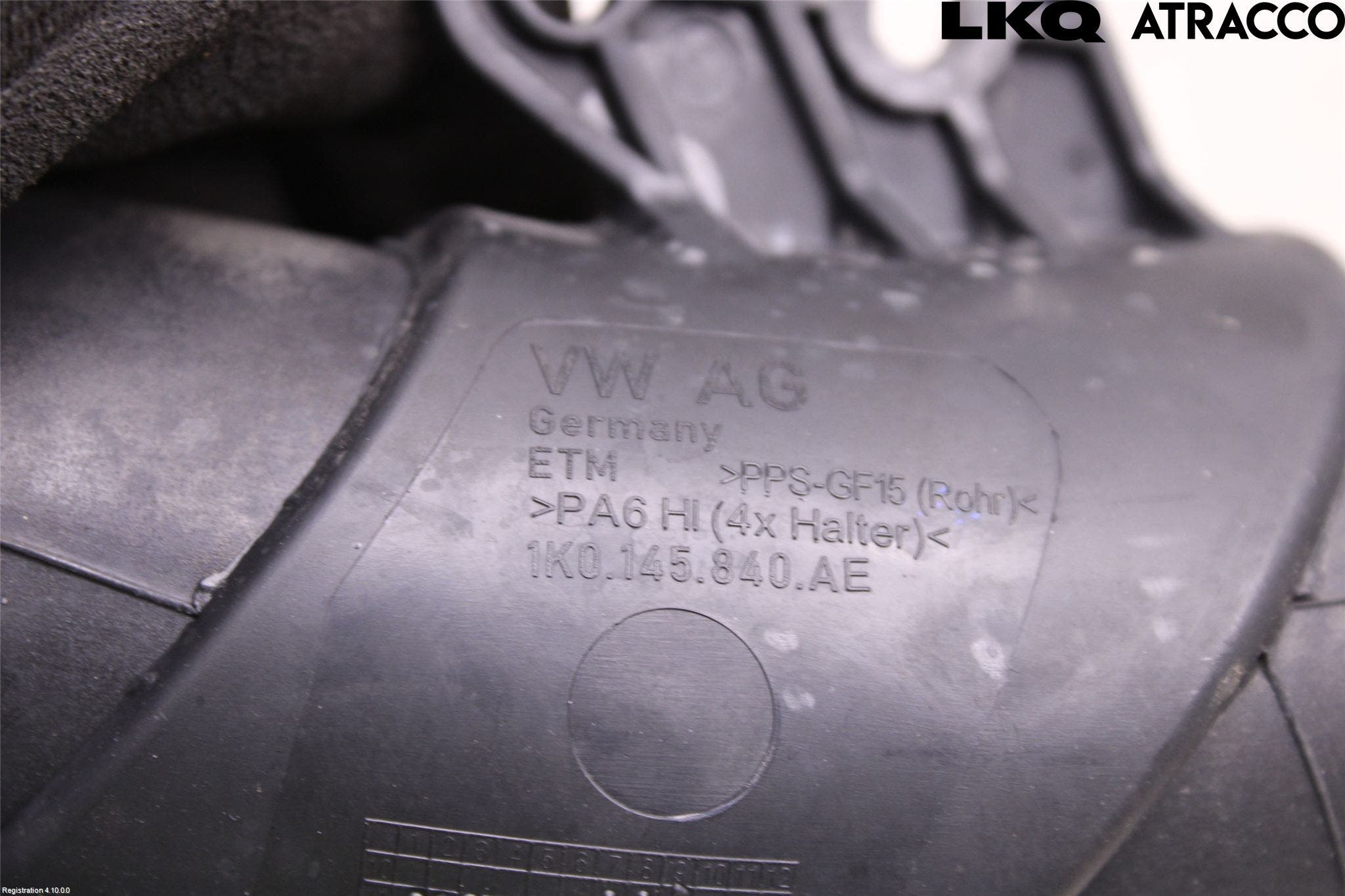 Volkswagen VW CADDY 11-15 Laddluft-Intercoolerrör