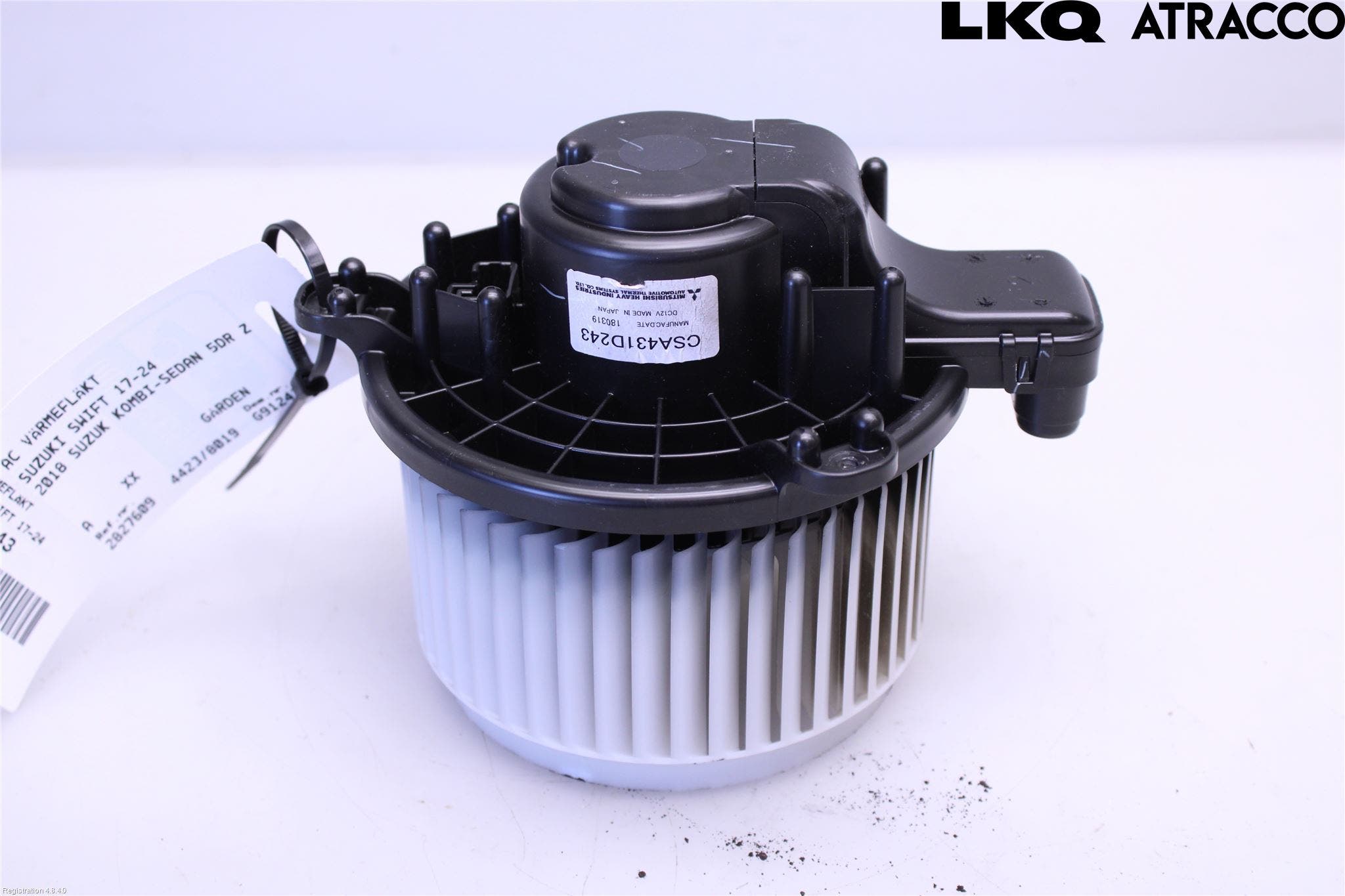 Suzuki SWIFT 17-24 Ac Värmefläkt