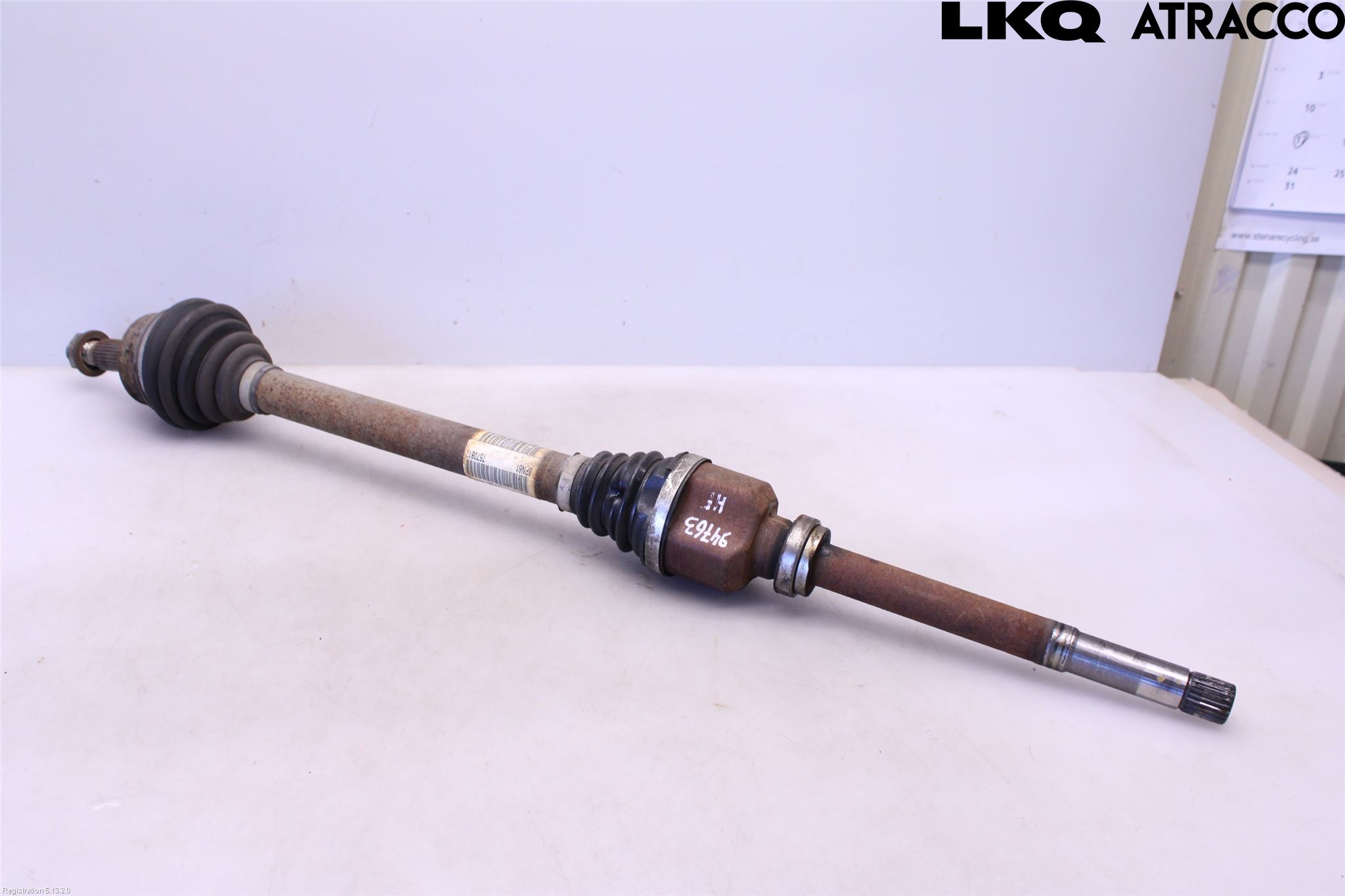 Citroen C4 PICASSO 14-18 Drivaxel Fram Höger