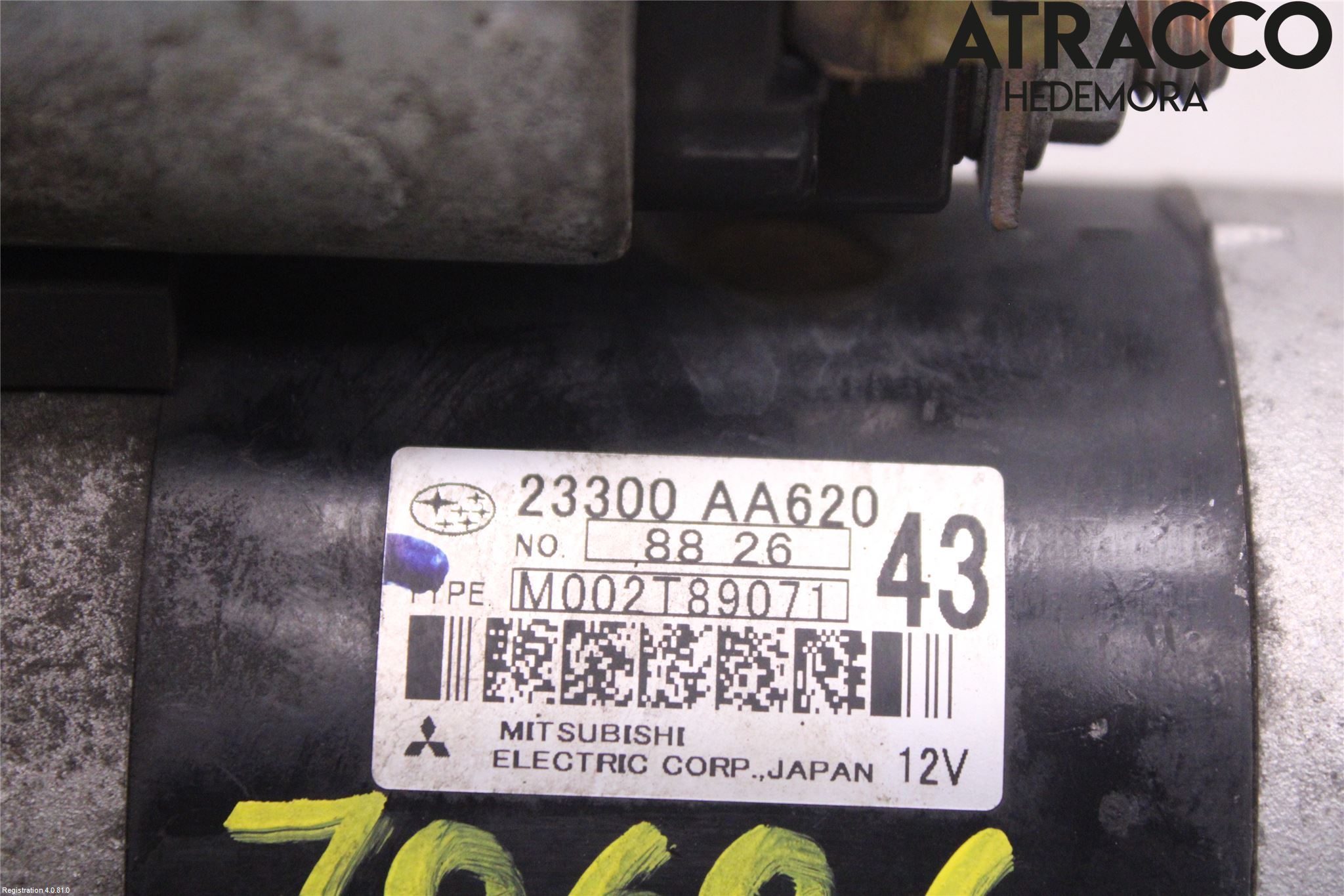 Subaru FORESTER SH  08-13 Startmotor Diesel