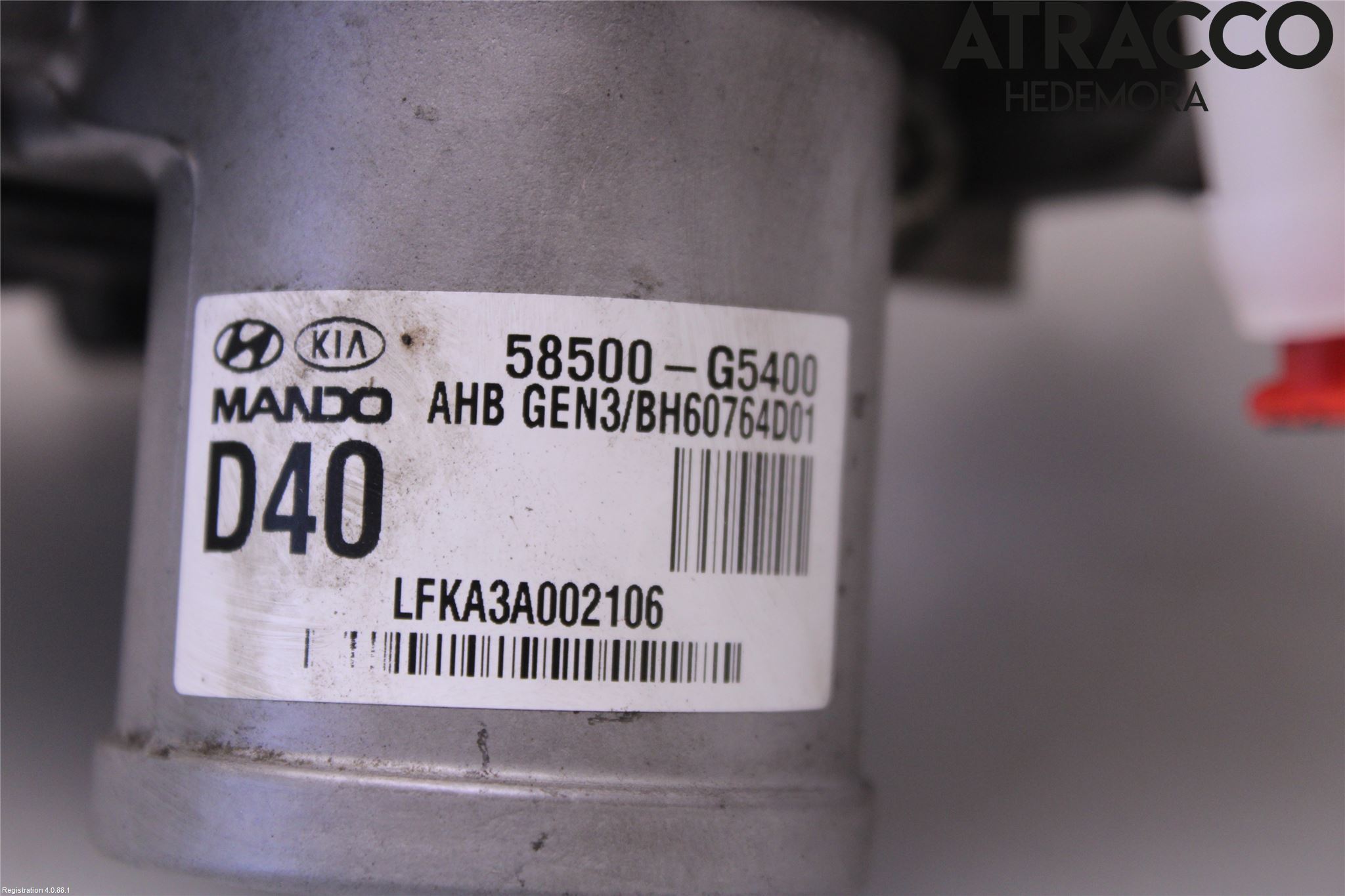 Kia NIRO (DE) 17-22 Broms Huvudcylinder