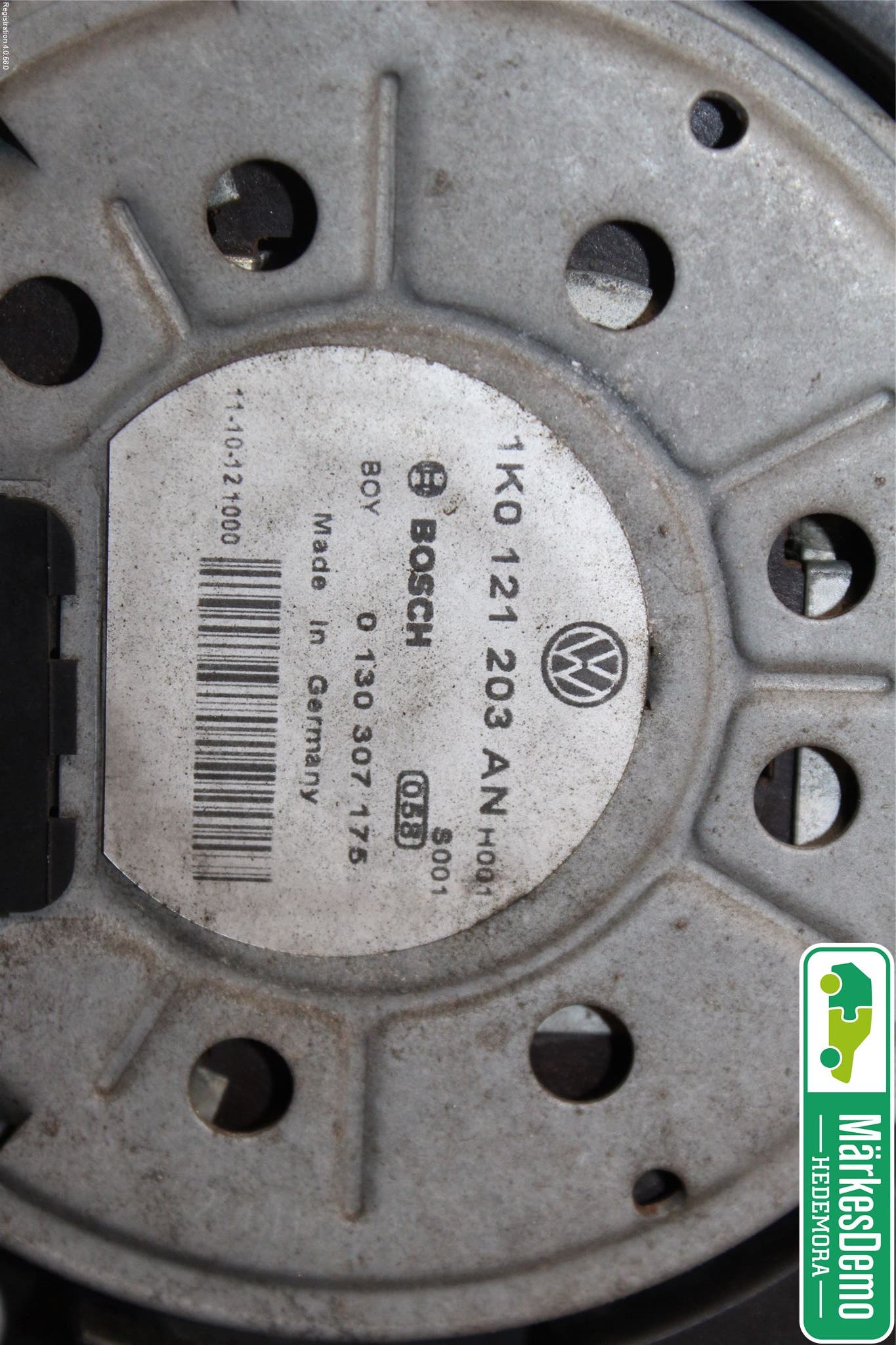 Volkswagen VW CADDY 11-15 Kylfläkt El