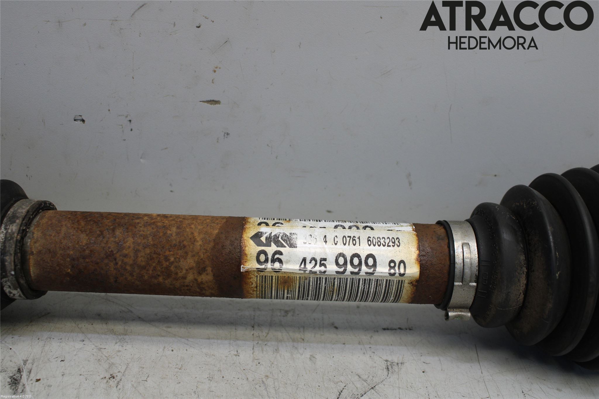 Citroen BERLINGO  03-07 Drivaxel Fram Vänster