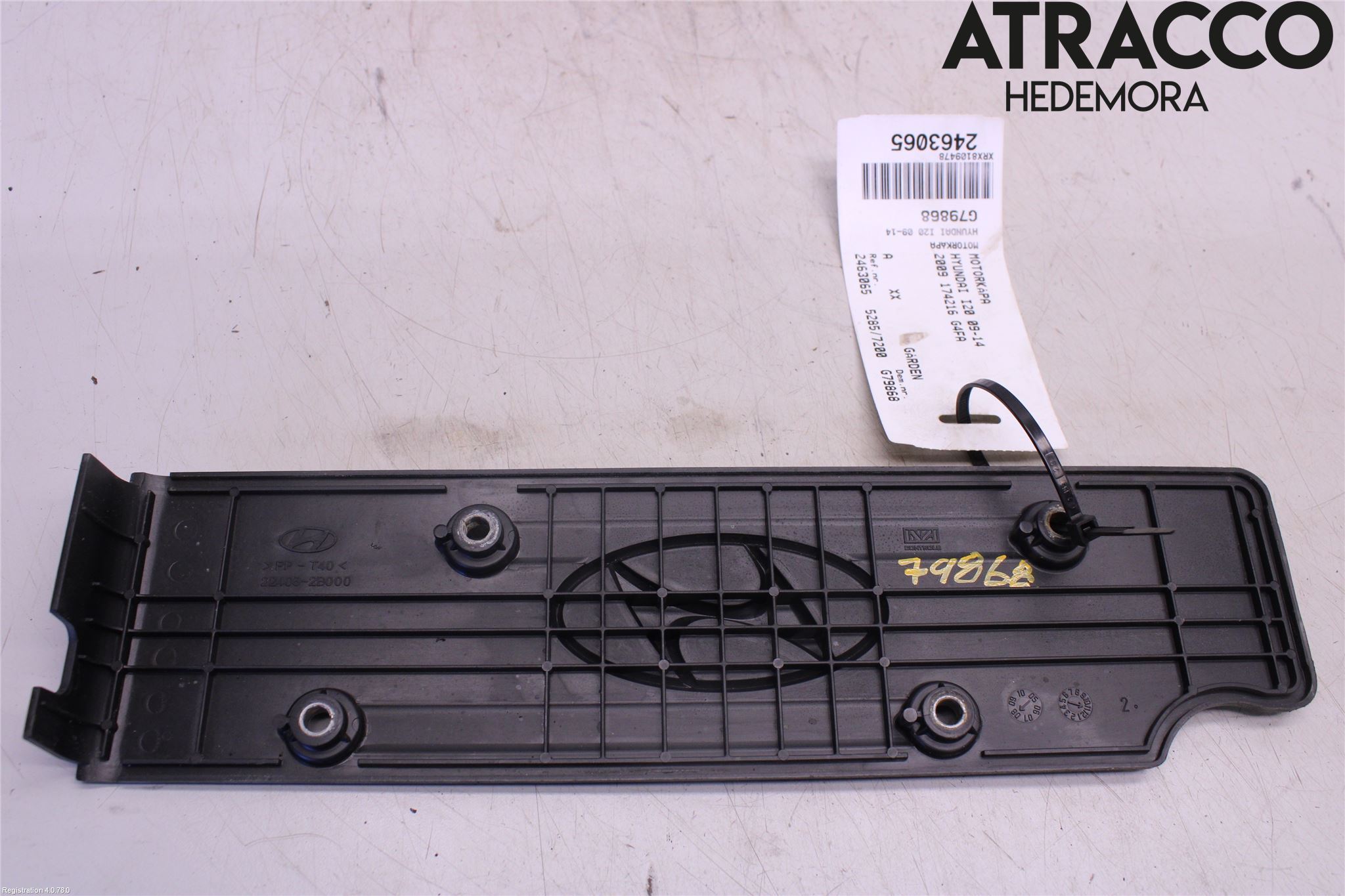 Hyundai i20 PB 09-14 Motorkåpa