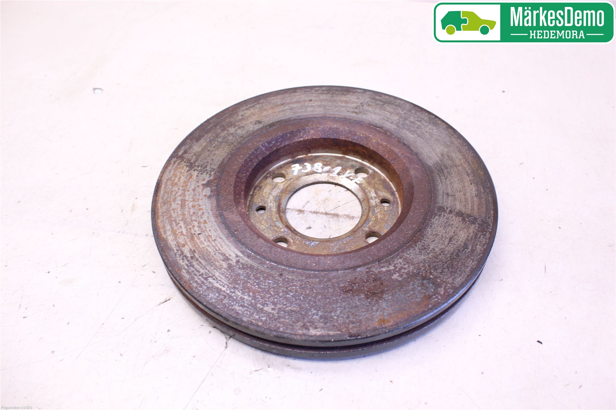 Peugeot 207 Bromsskiva Fram