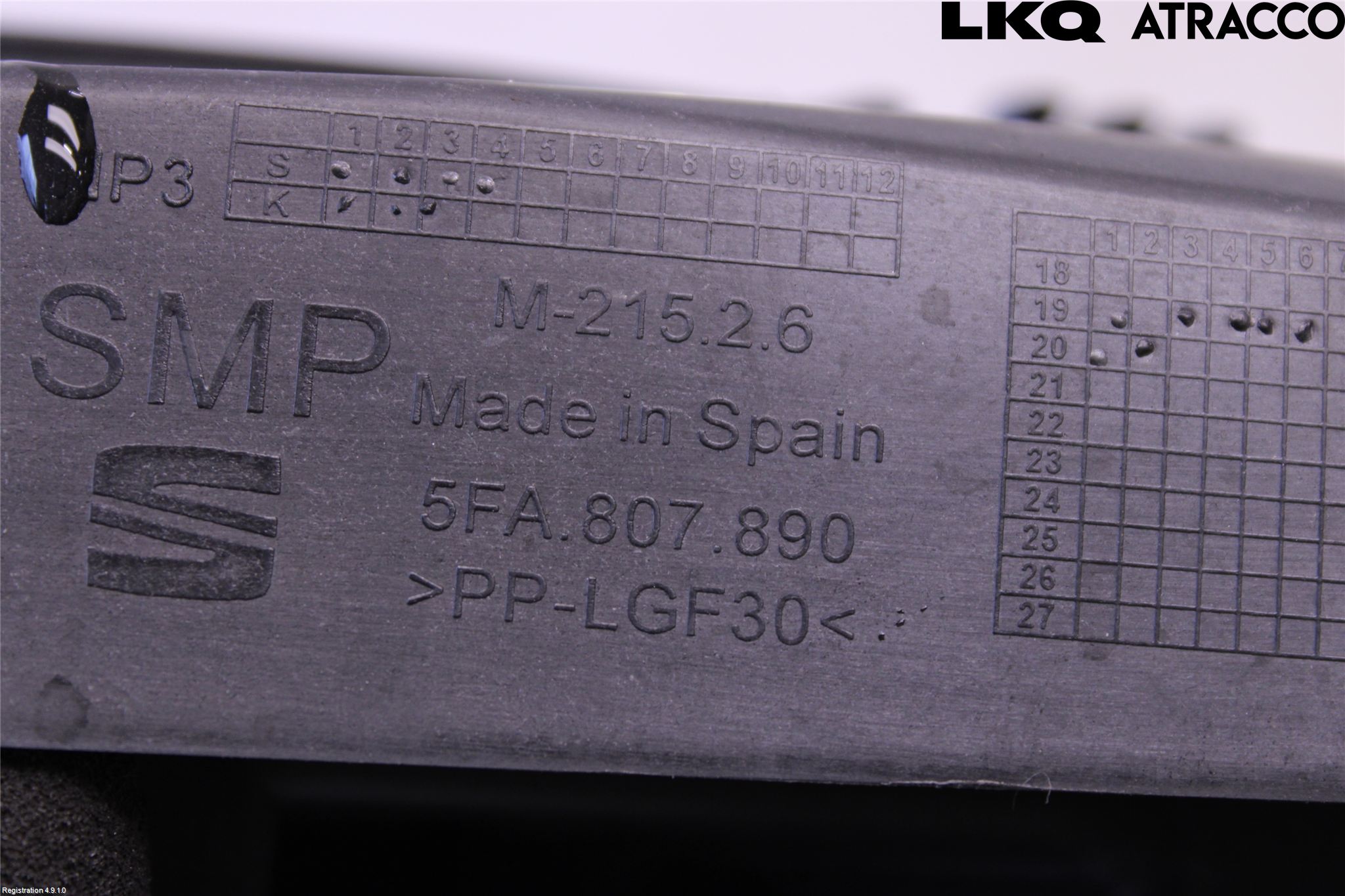 Seat LEON 20- Stötfångarfäste Fram Hö