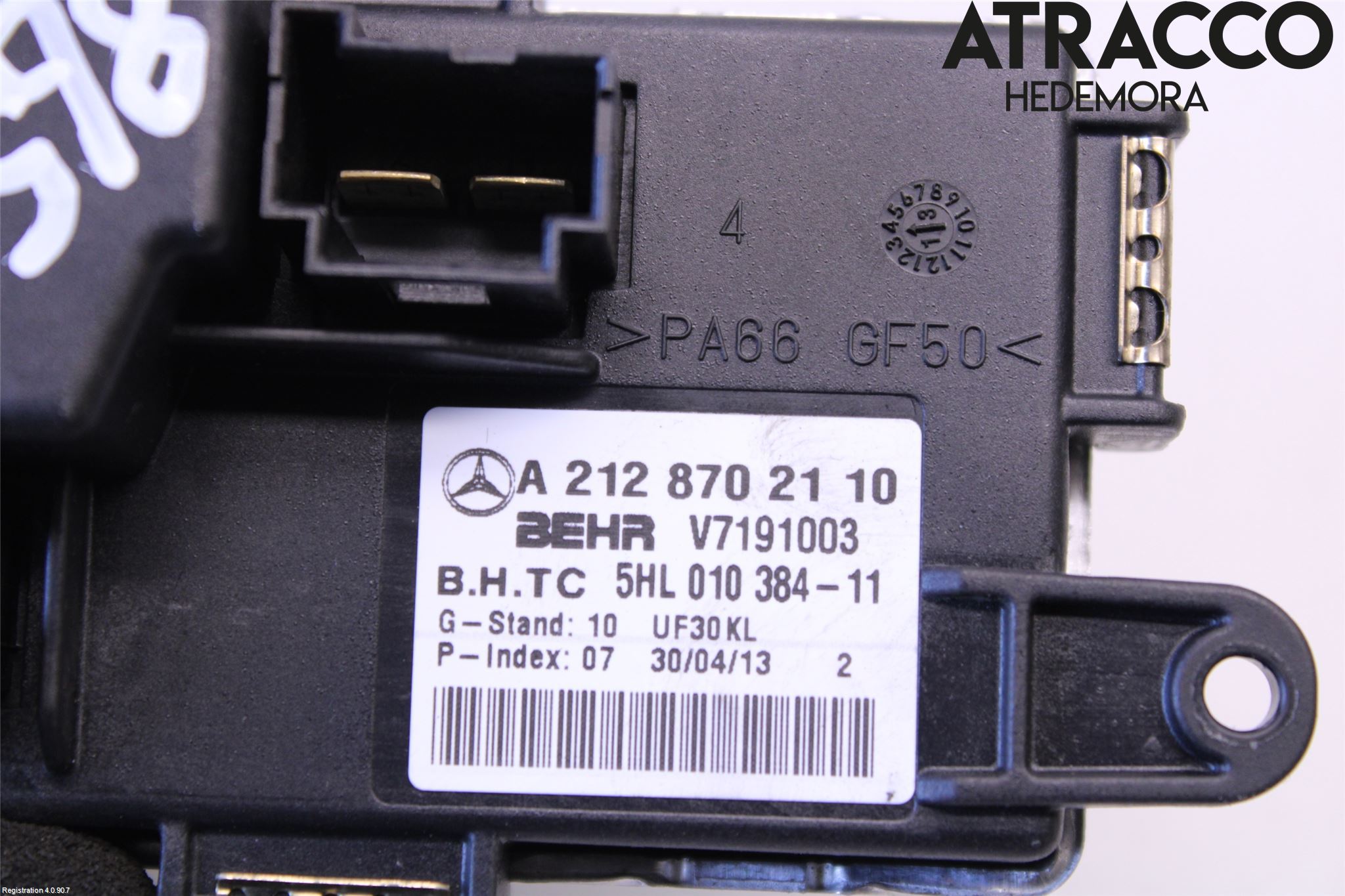 Mercedes-Benz MB C-KLASS (W204) 07-15 Värmefläktsmotstånd