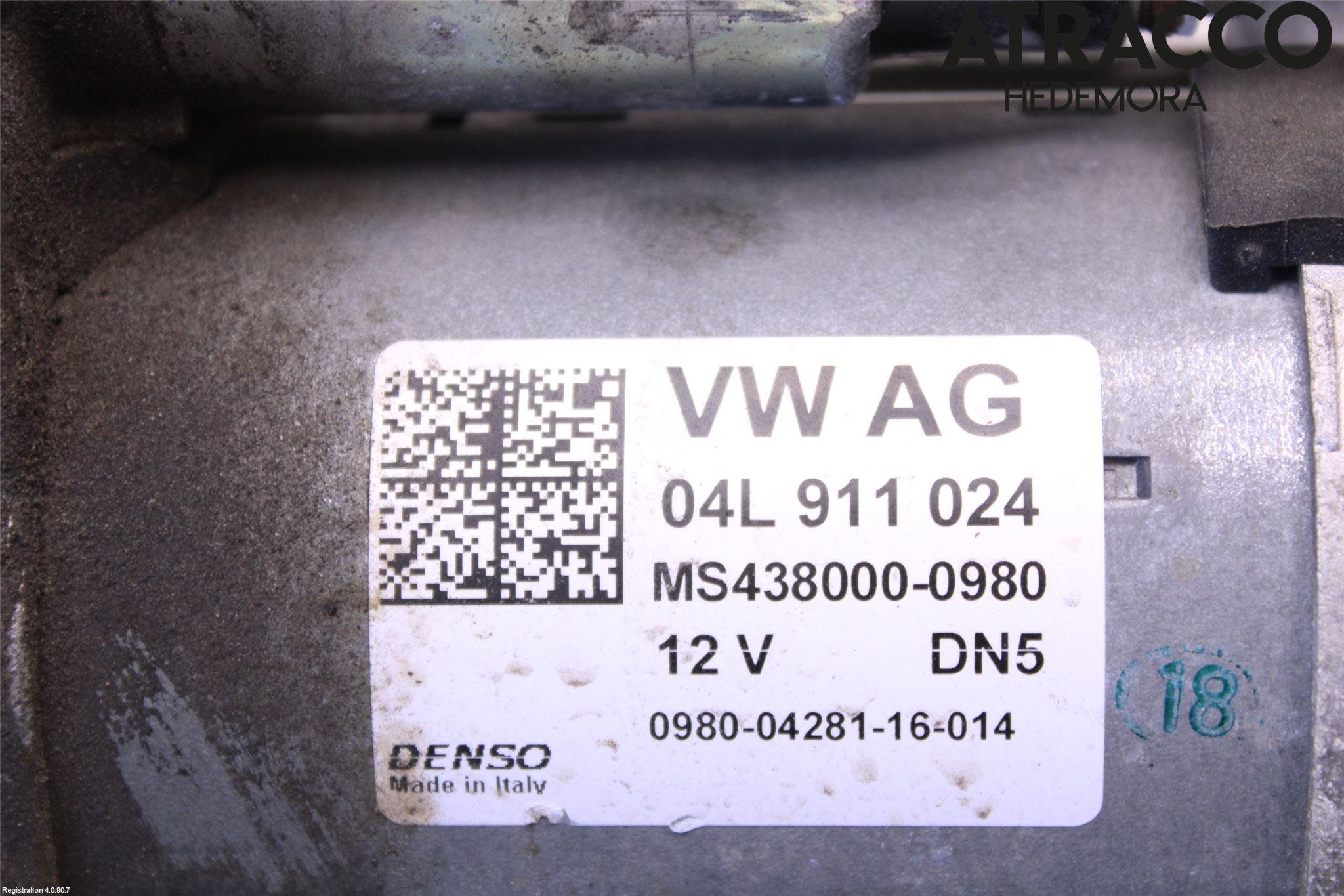 Audi A6/S6 4G 11-18 Startmotor Diesel