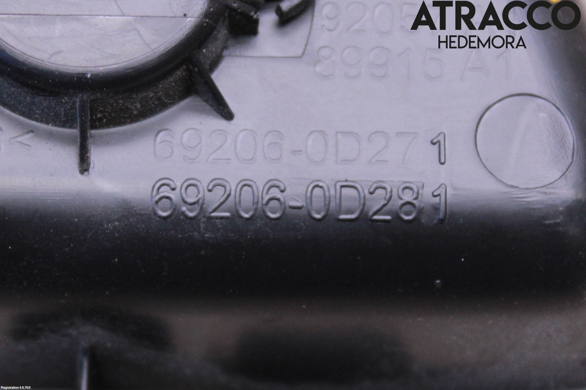 Peugeot 108 15-22 Dörrhandtag Inre Vä