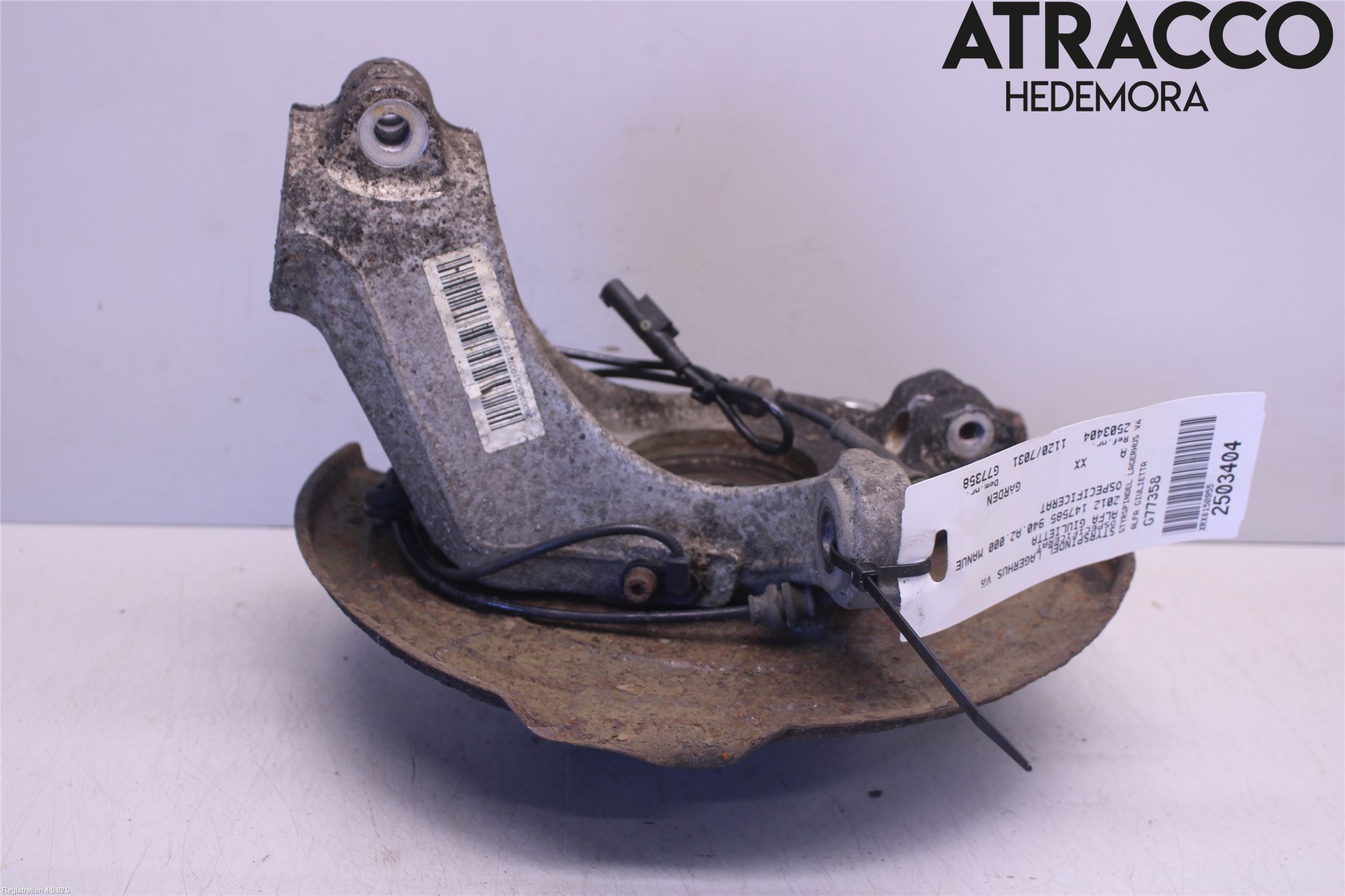 Alfa GIULIETTA Styrspindel Lagerhus Vä