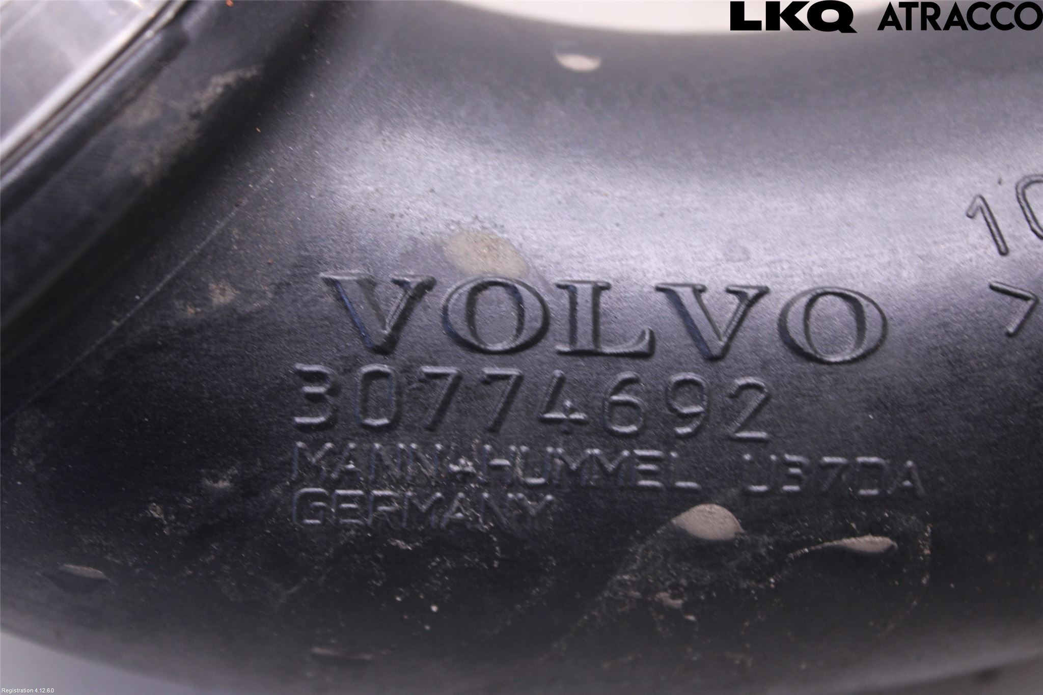 Volvo V70 08-13 Injgummibälg-Slang