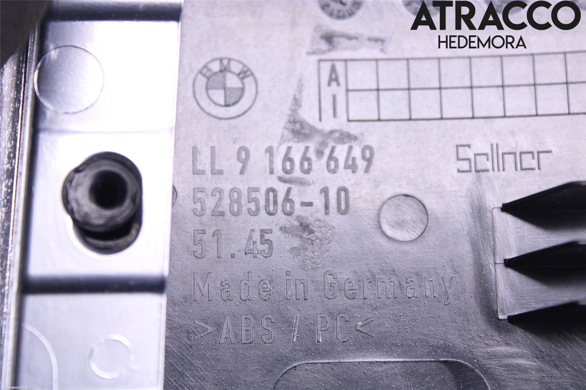 BMW 5 F10/F11/F18 09-17 Instrumentbräda Inlägg-Dekorlist
