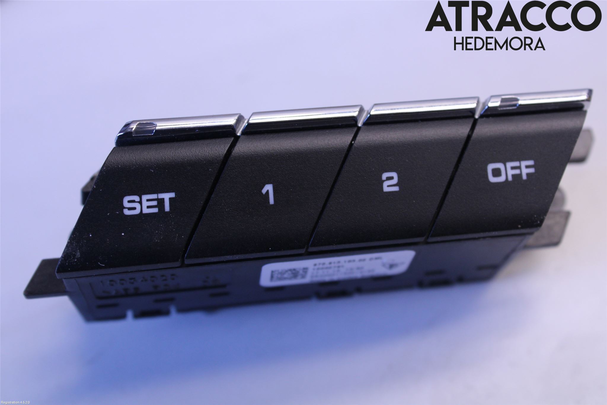 Porsche PANAMERA 09- Strömställare Stolminne