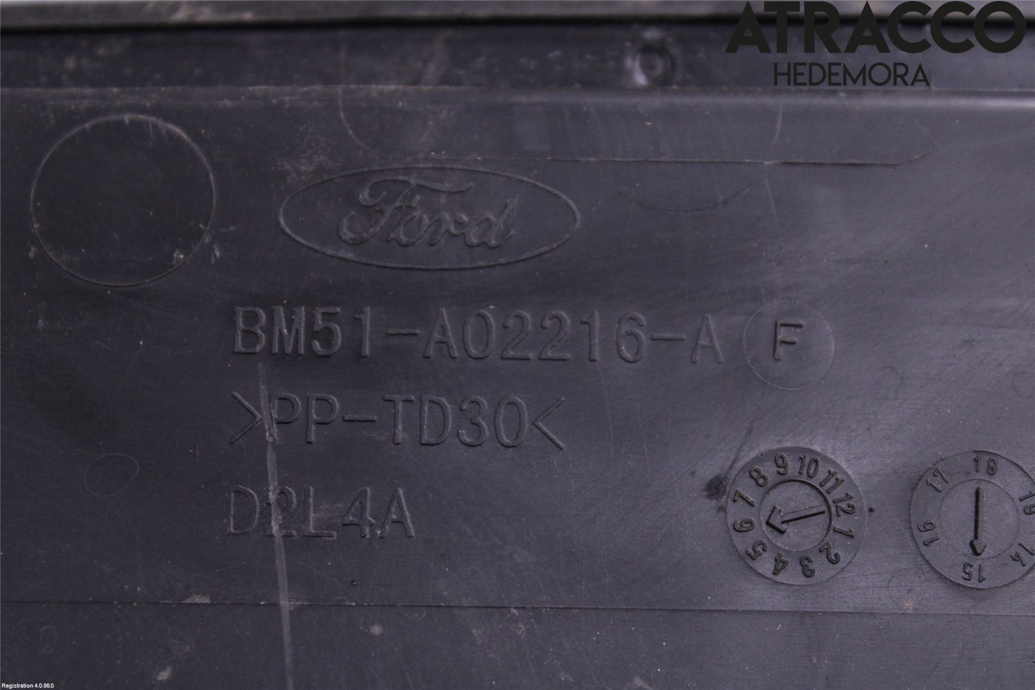 Ford FOCUS 15-18 Torpedplåt-Torpedplast