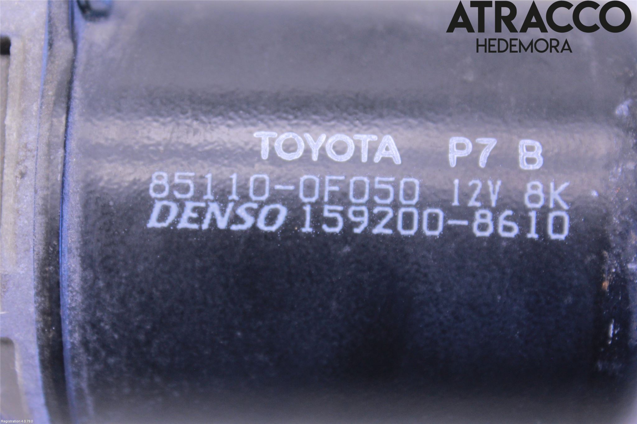 Toyota COROLLA VERSO 08-09 Torkarmotor Vindruta