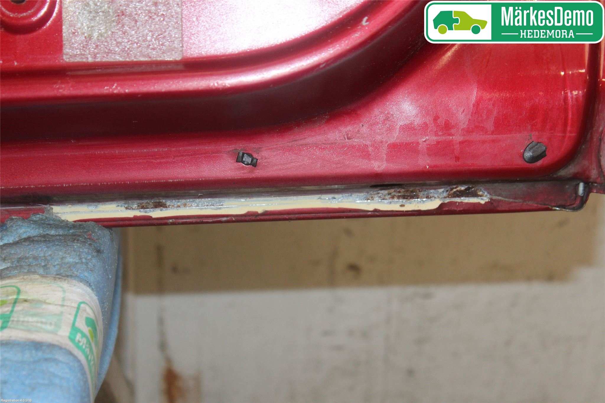 Peugeot 407 Dörr Bak Vänster