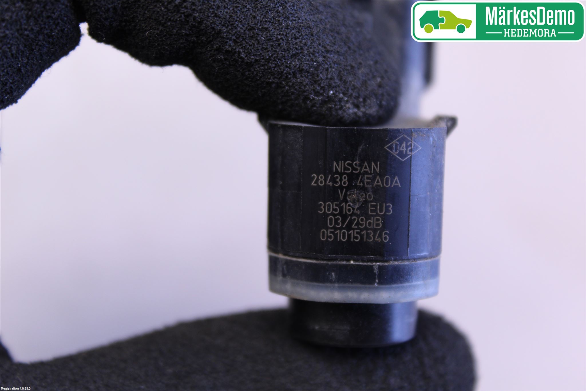 Nissan QASHQAI 14-17 Parkeringshjälp Backsensor