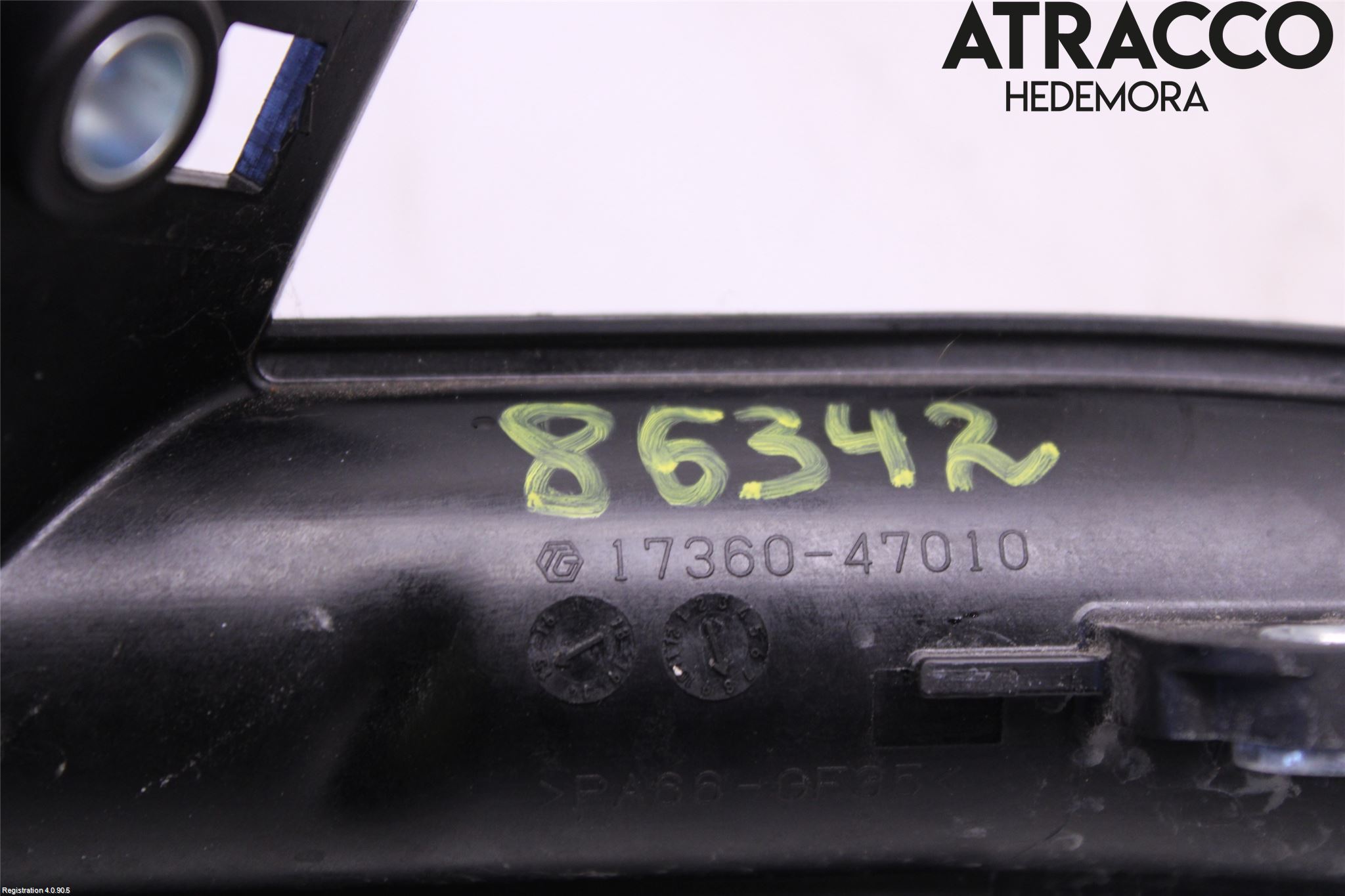 Toyota AURIS 13-19 Laddluft-Intercoolerrör