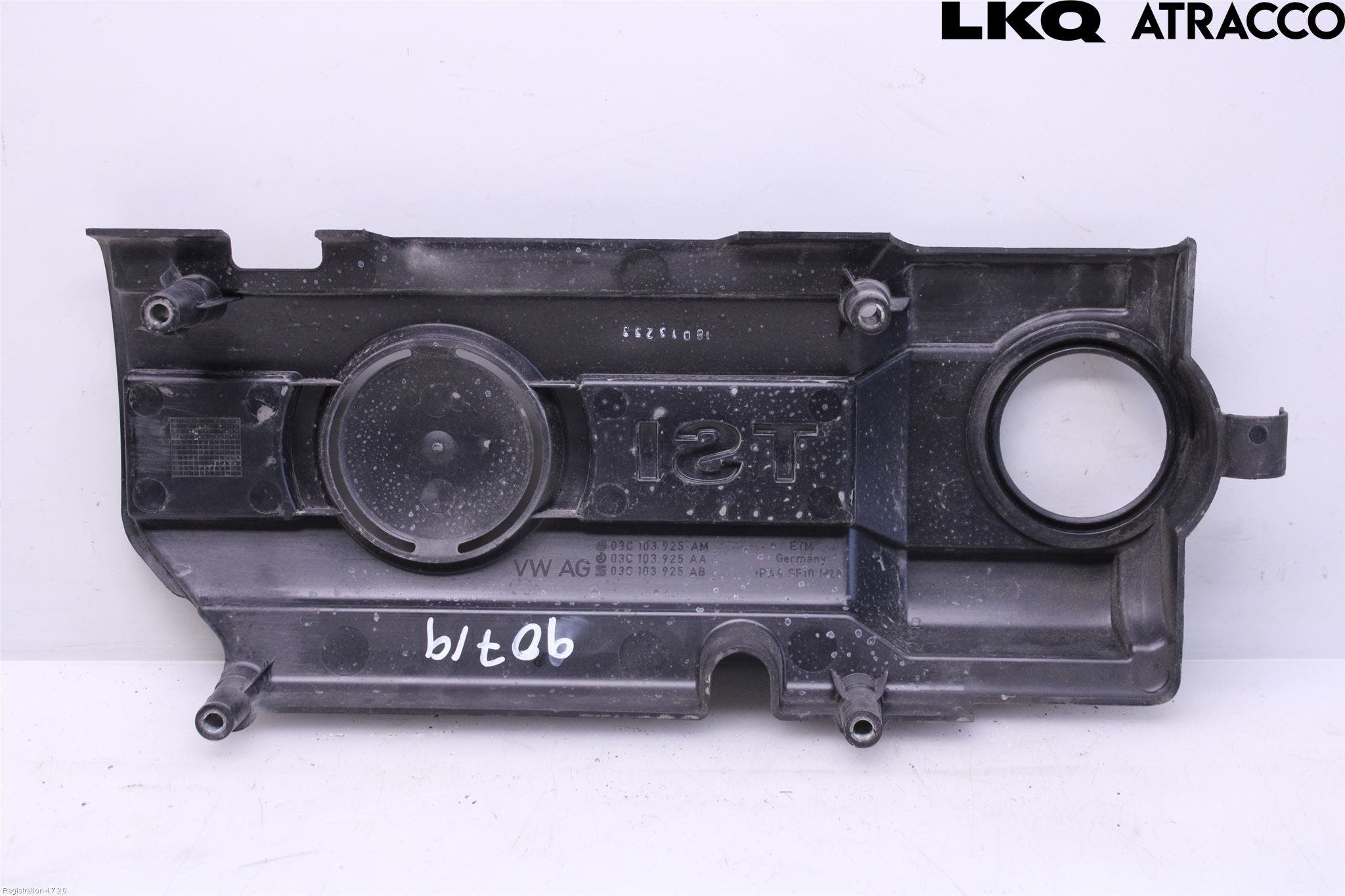 Volkswagen VW GOLF VI 09-13 Motorkåpa