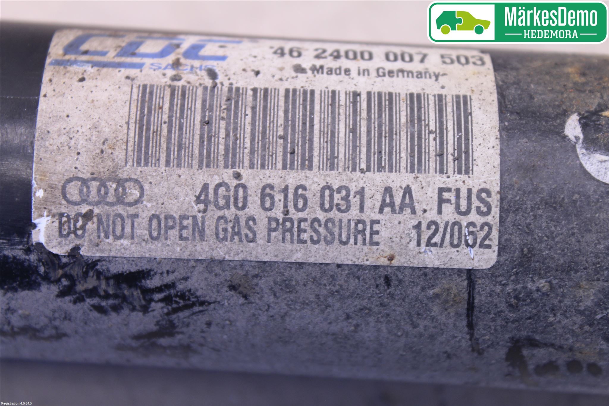 Audi A6/S6 4G 11-18 Stötdämpare Bak