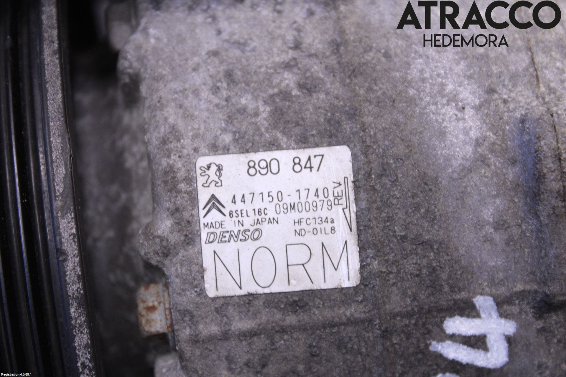 Peugeot 3008 09-16 Ac Kompressor