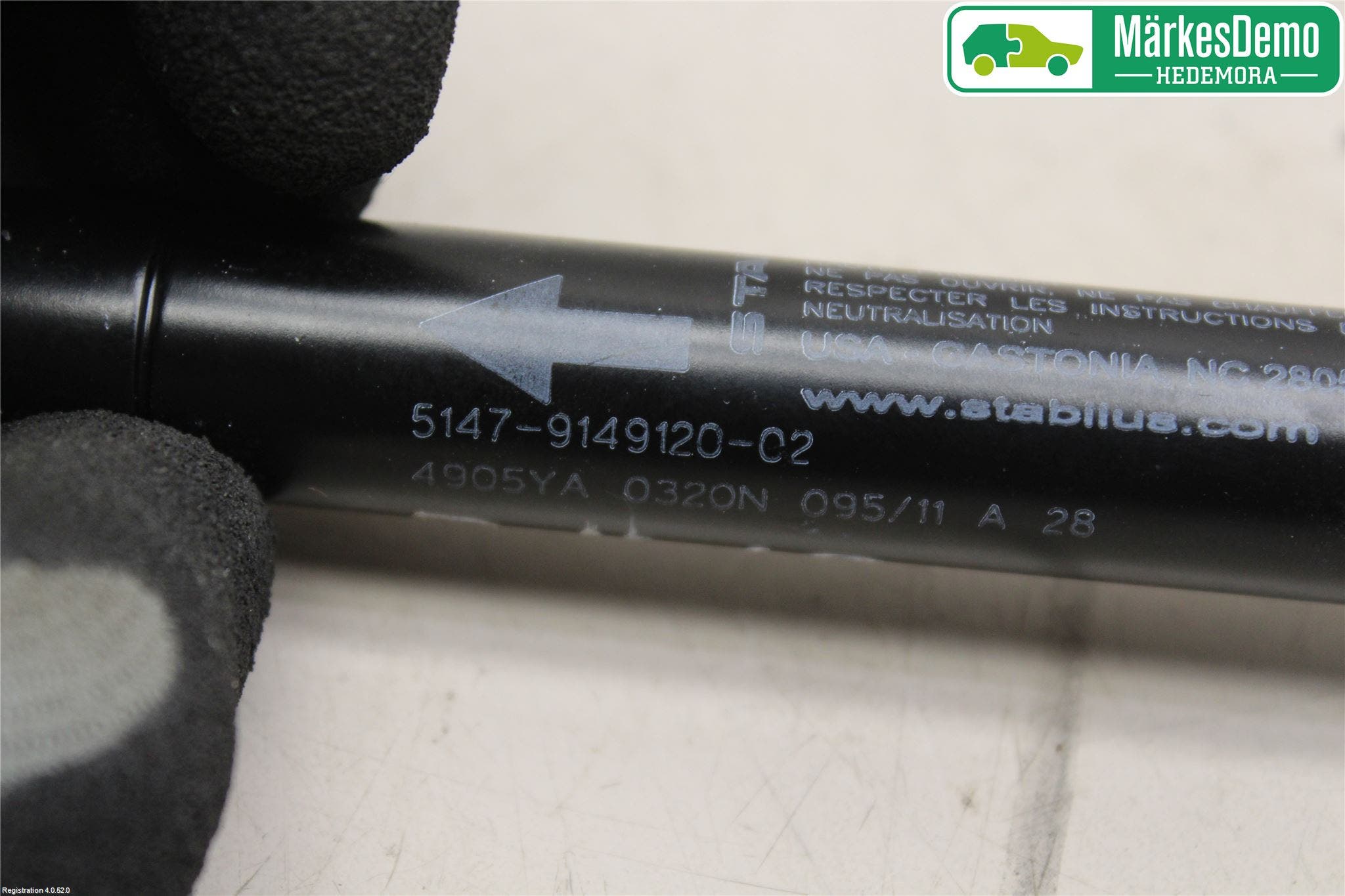 BMW X5 E70 07-13 Gasfjäder Övrigt