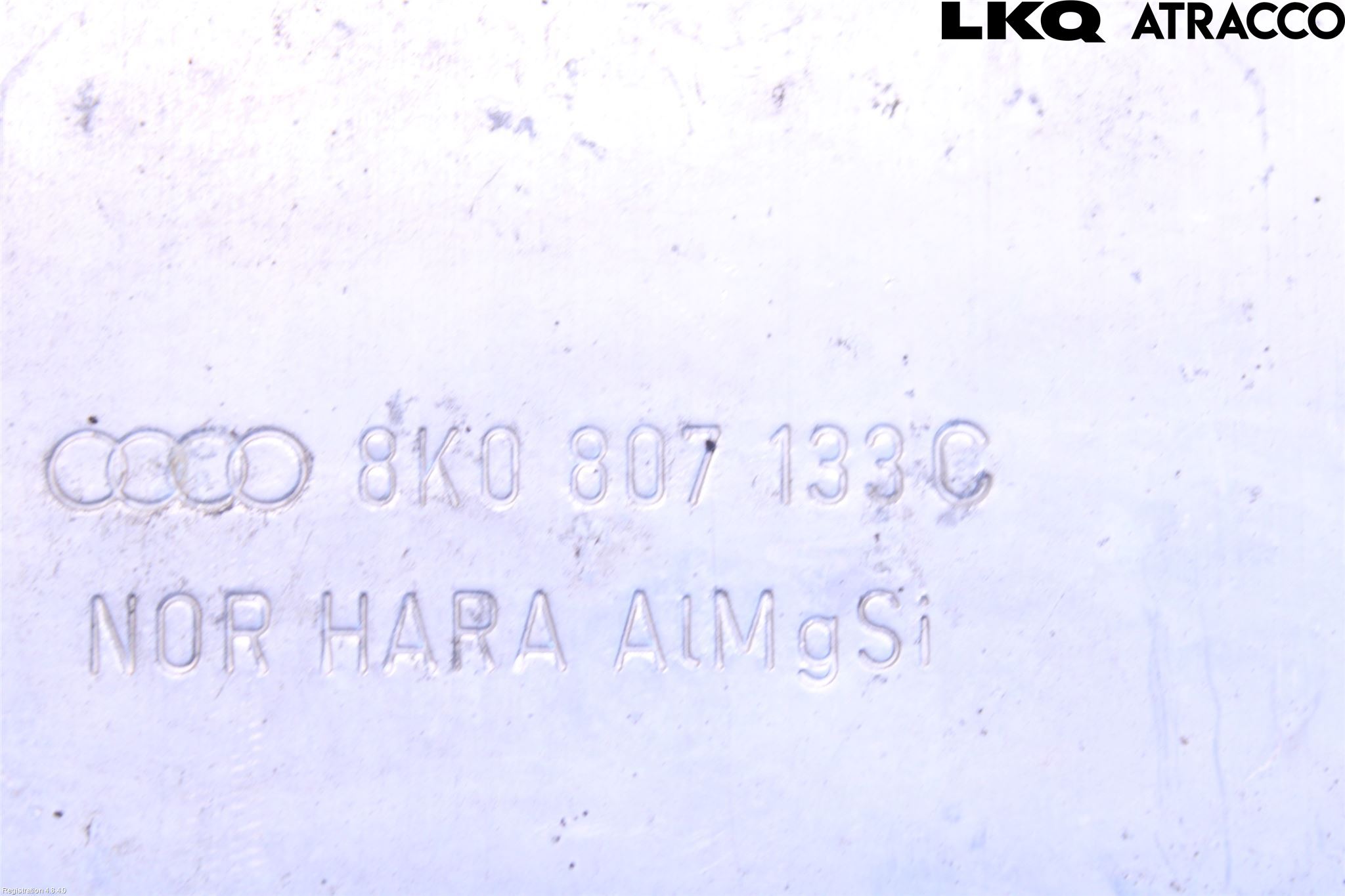 Audi A4/S4 08-11 Stötfångarbärjärn Fram