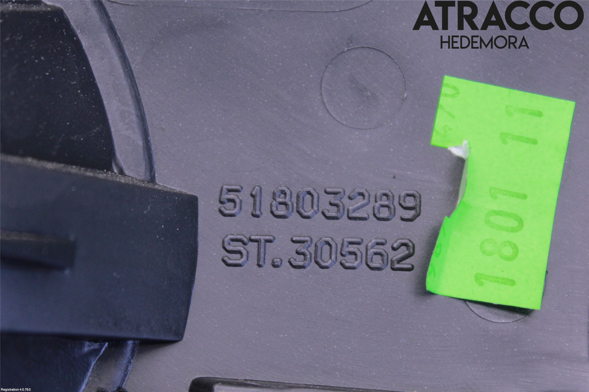 Fiat 500 07- Instrumentbräda Inlägg-Dekorlist