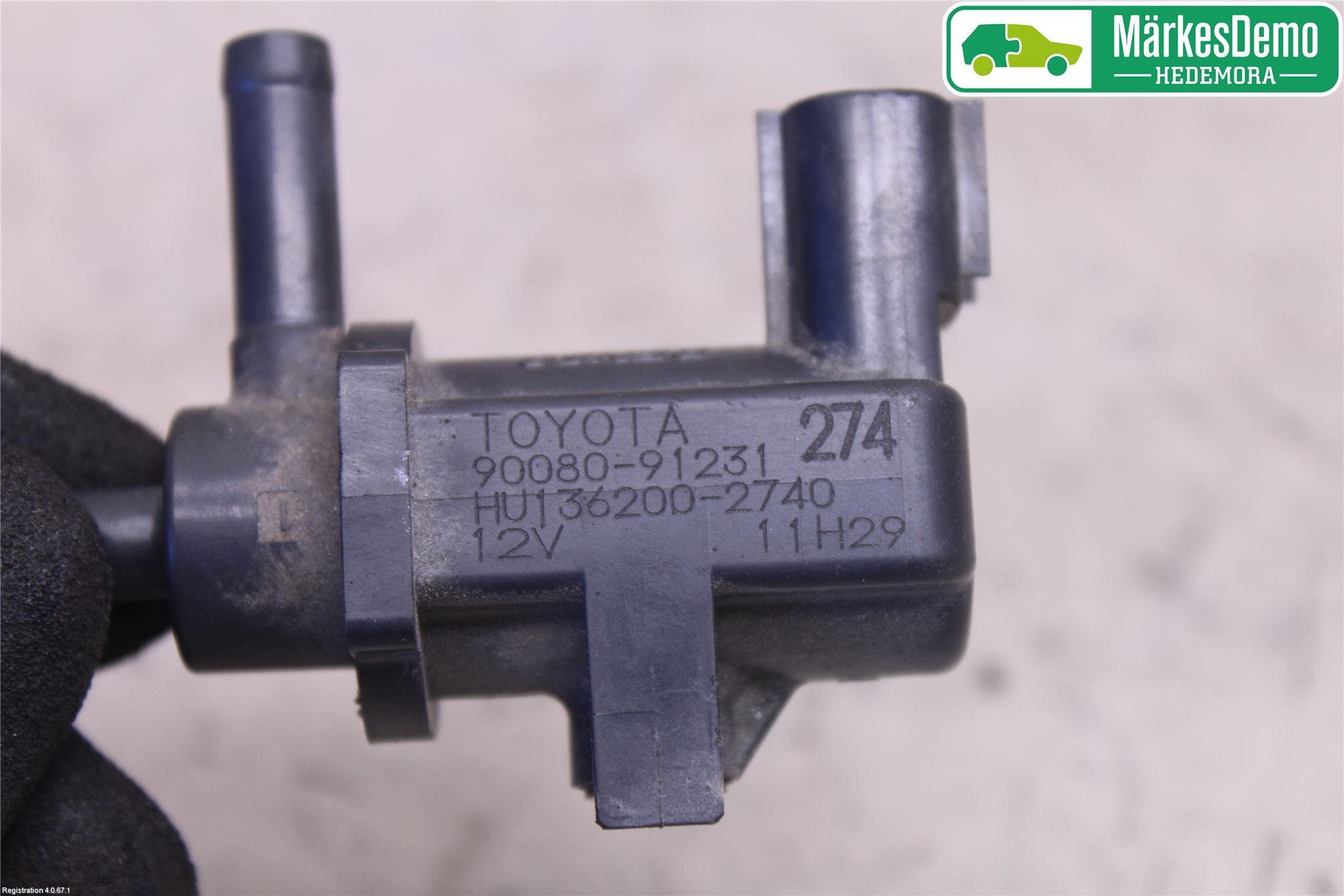 Toyota YARIS XP90 06-11 Vakuumventil