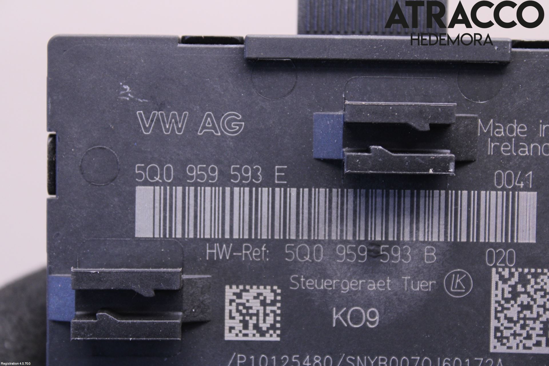 Volkswagen VW GOLF / E-GOLF VII 13-20 Styrenhet Dörr