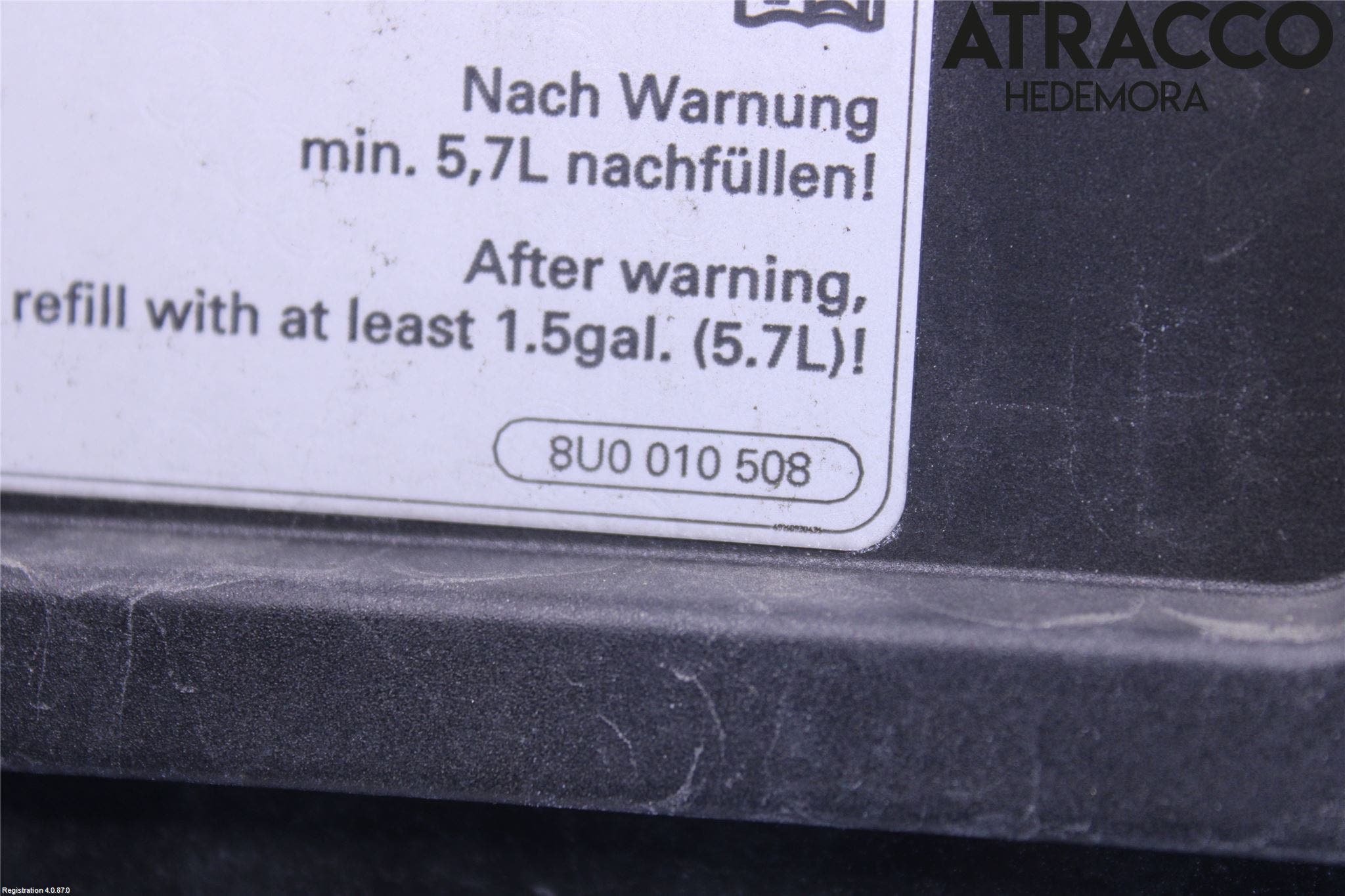 Audi Q3 8U 12-18 Tanklucka