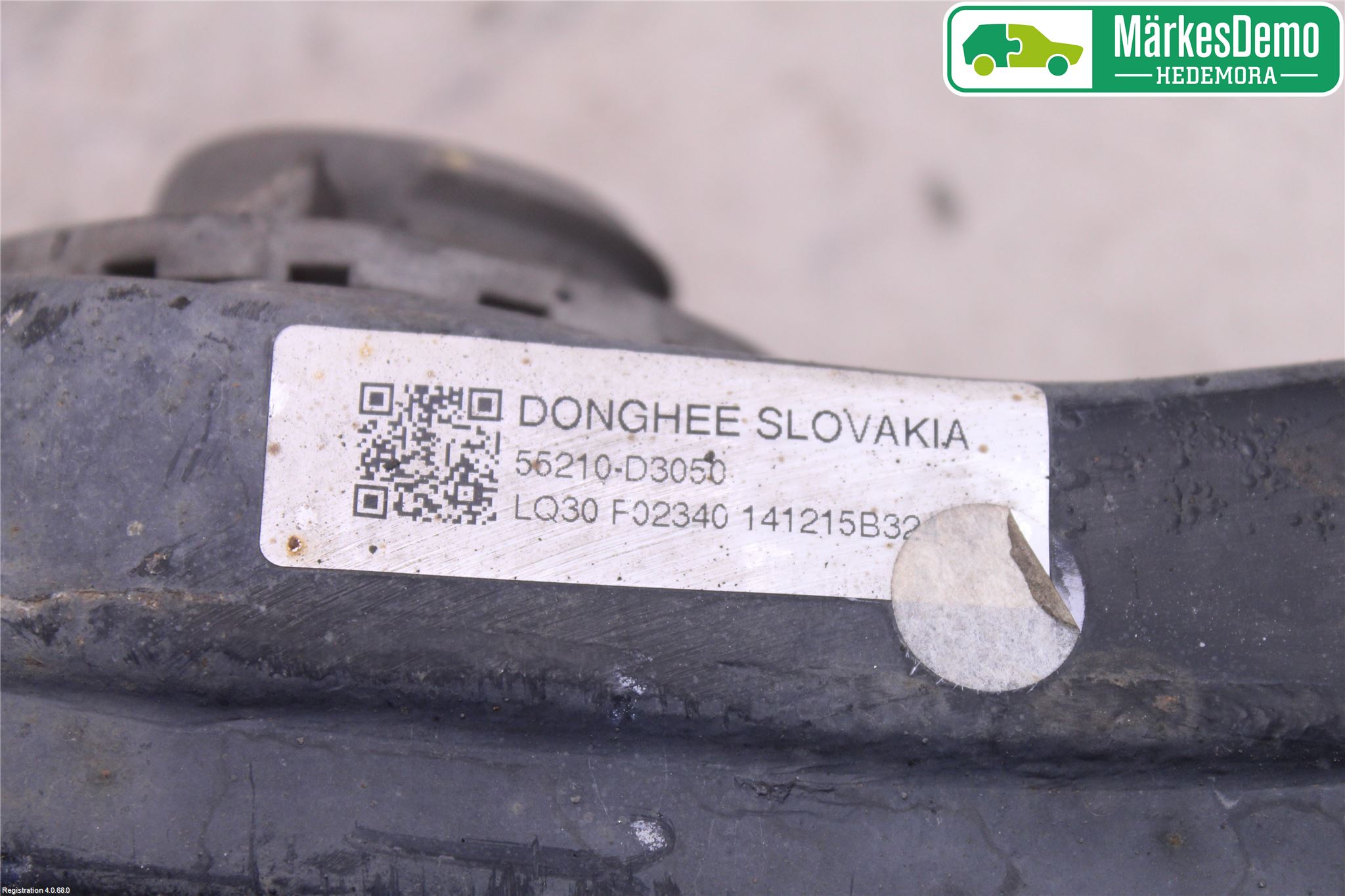 Kia SPORTAGE (QL) 16-21 Bärarm Bak Vänster
