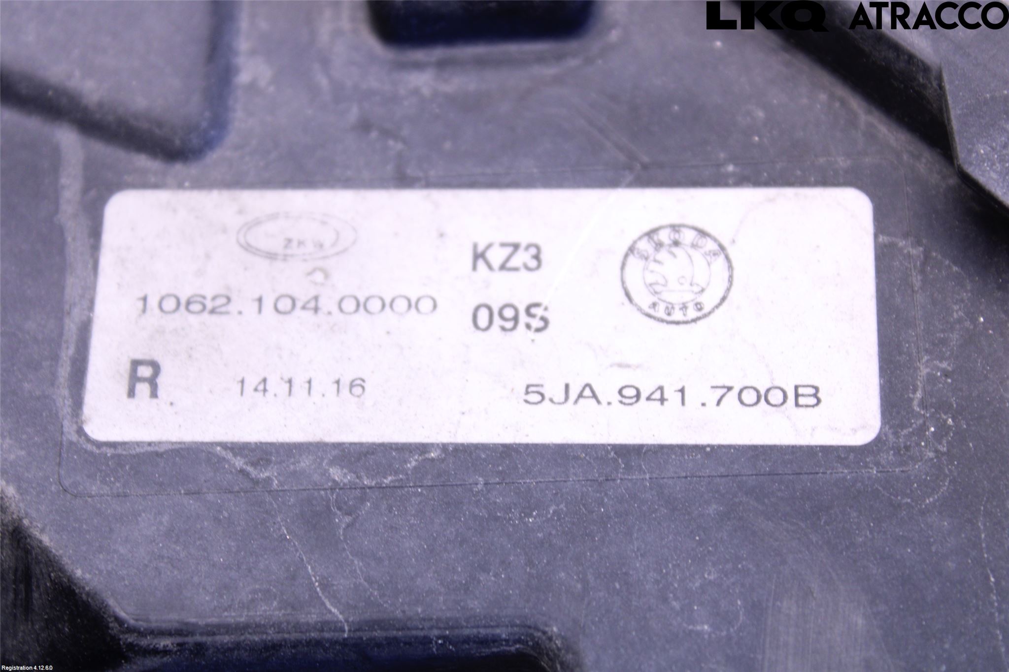 Skoda RAPID Dimljus-Varselljus Fram