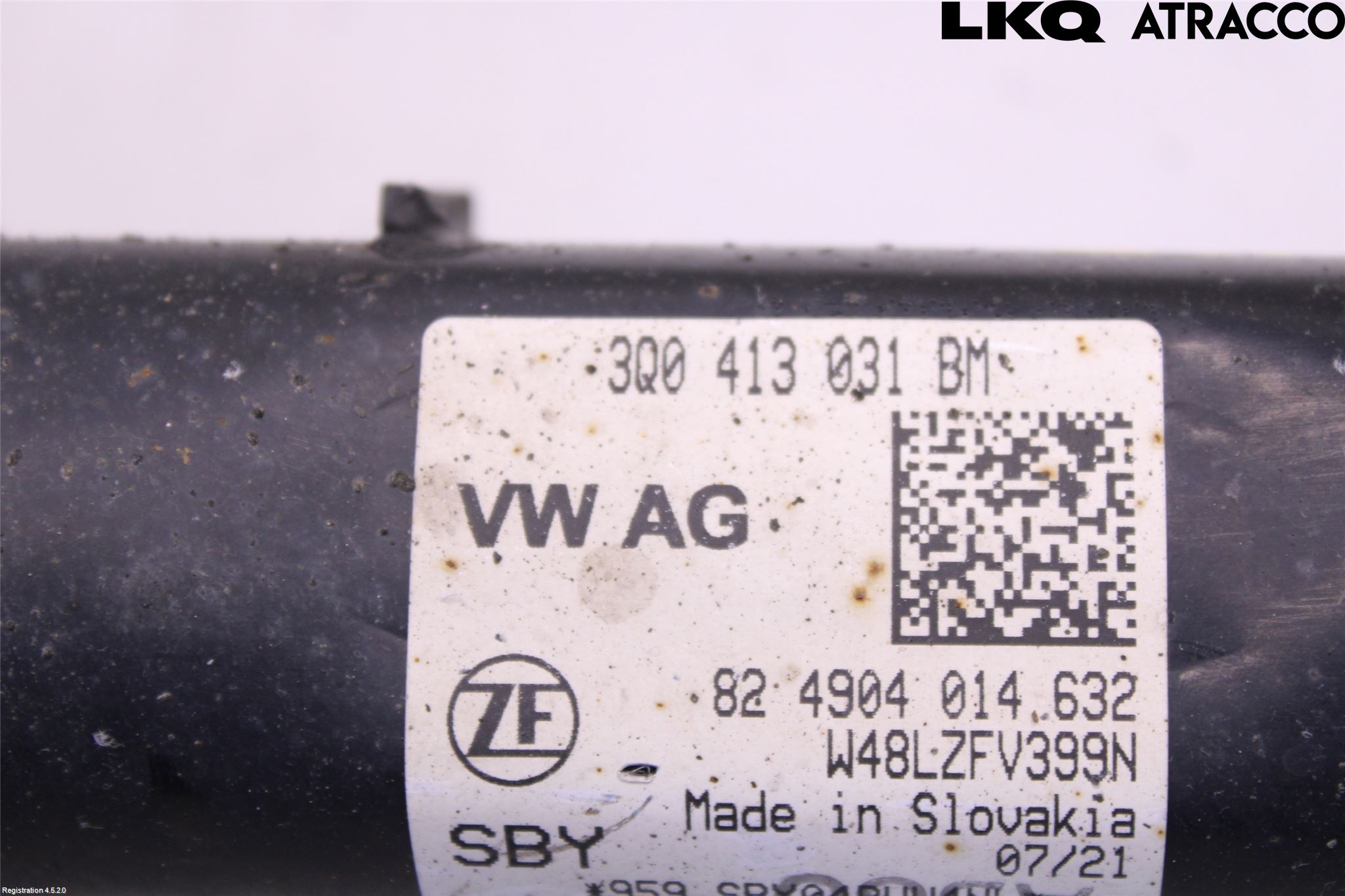 Volkswagen VW PASSAT 15-19 Fjäderben Fram Vänster