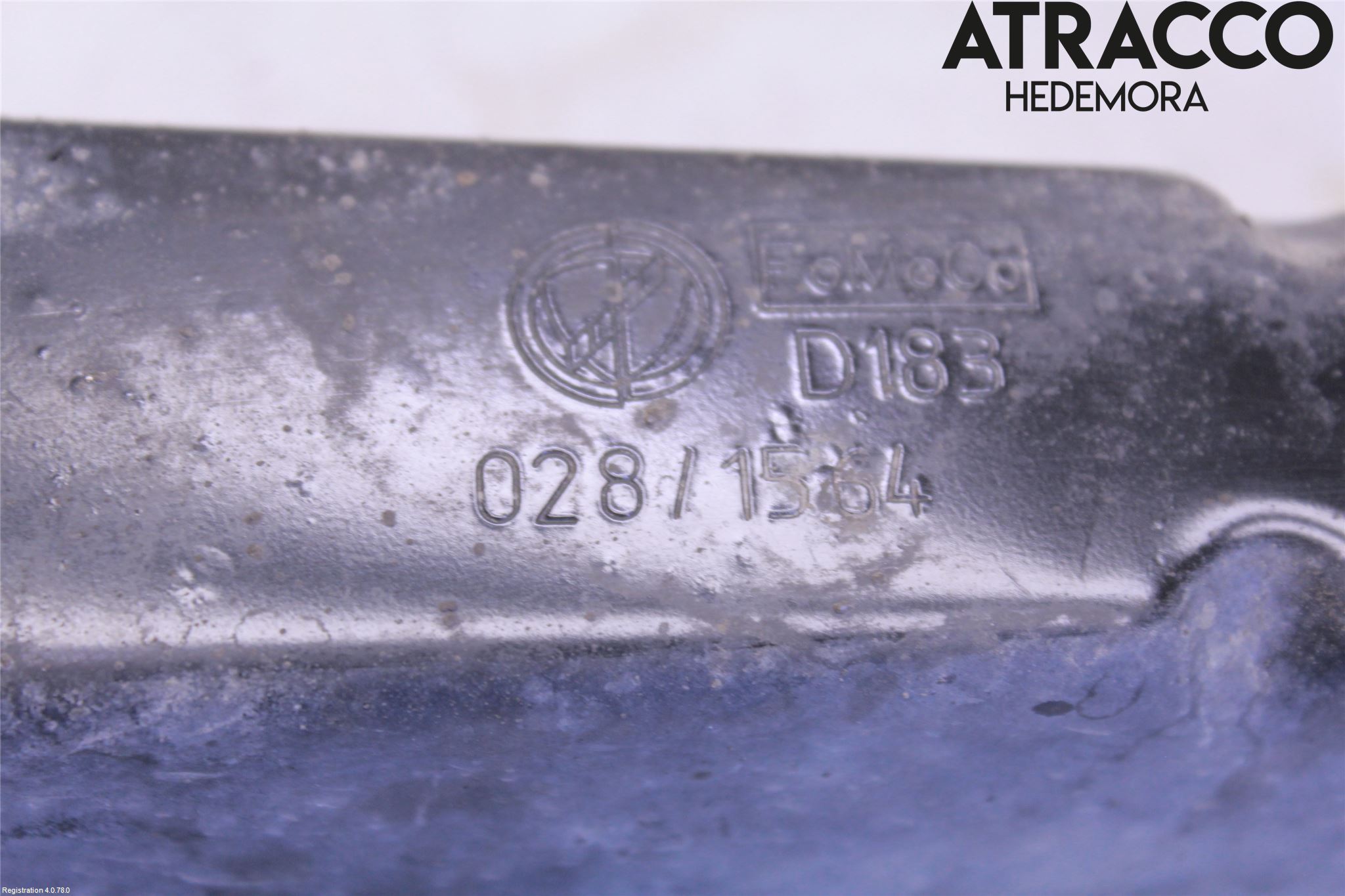 Fiat 500 07- Stötfångarbärjärn Fram