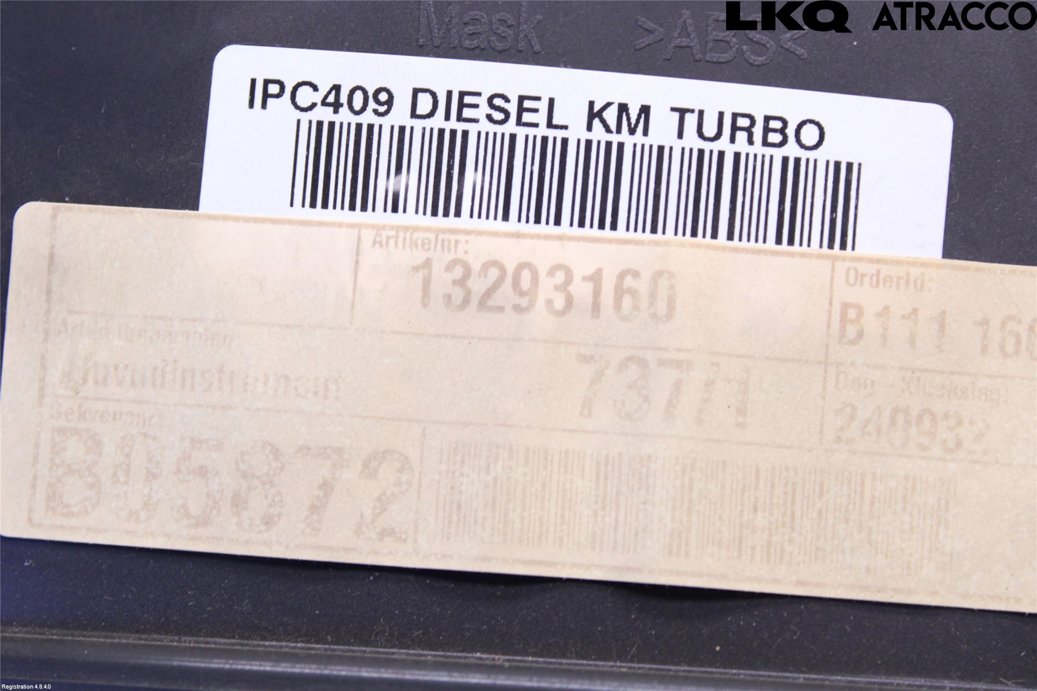 Saab 9-3 VER2/VER3 08-15 Instrument Komb