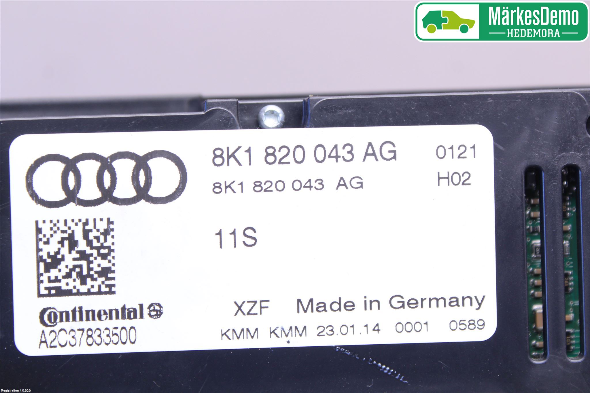 Audi A5 07-16 Ac Styrenhet Ac Manöveren