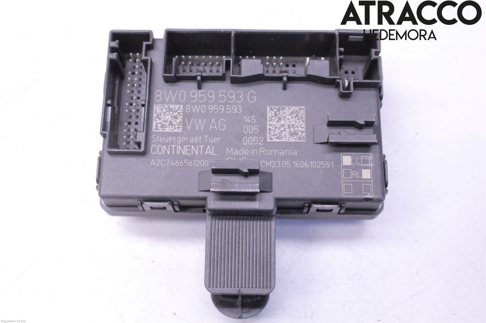 Audi A4/S4 B9 16-19 Styrenhet Dörr