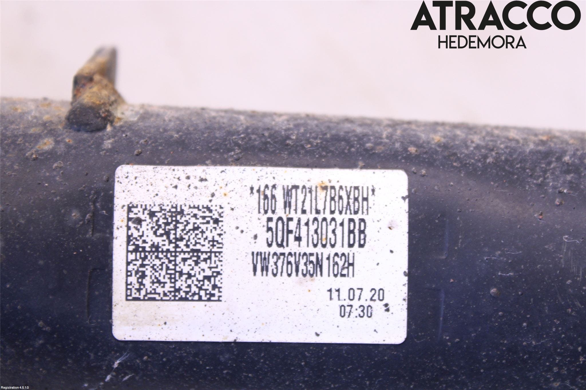 Volkswagen VW TIGUAN ALLSPACE 18- Fjäderben Fram Vänster