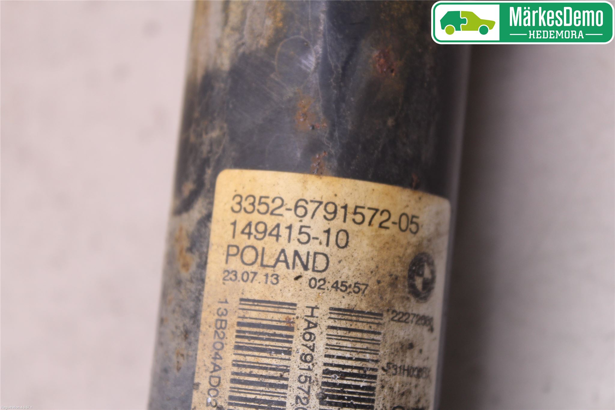 BMW 3 F30/F31/F80 12-19 Stötdämpare Bak