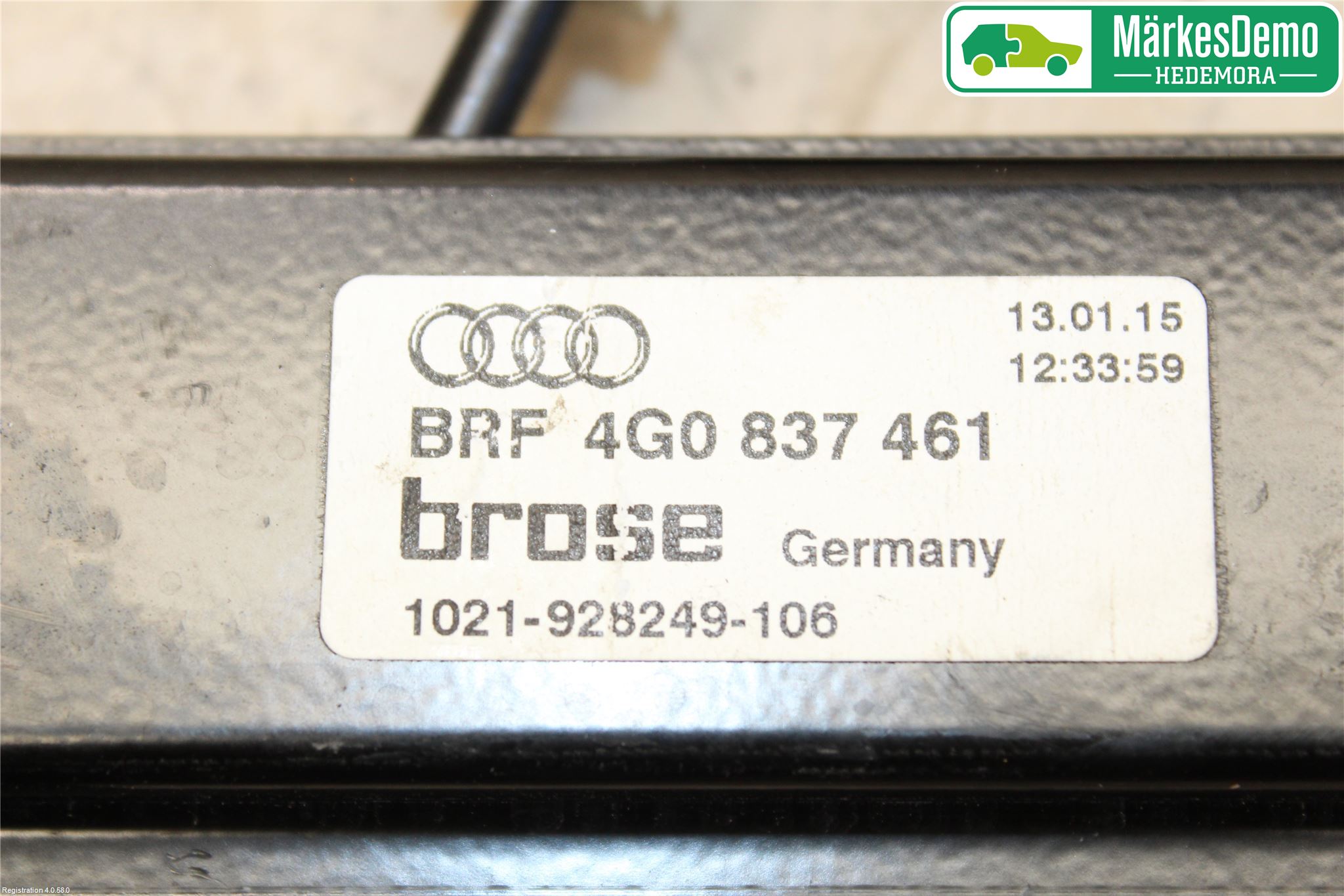 Audi A6 ALLROAD 12-18 Fönsterhiss El Kompl