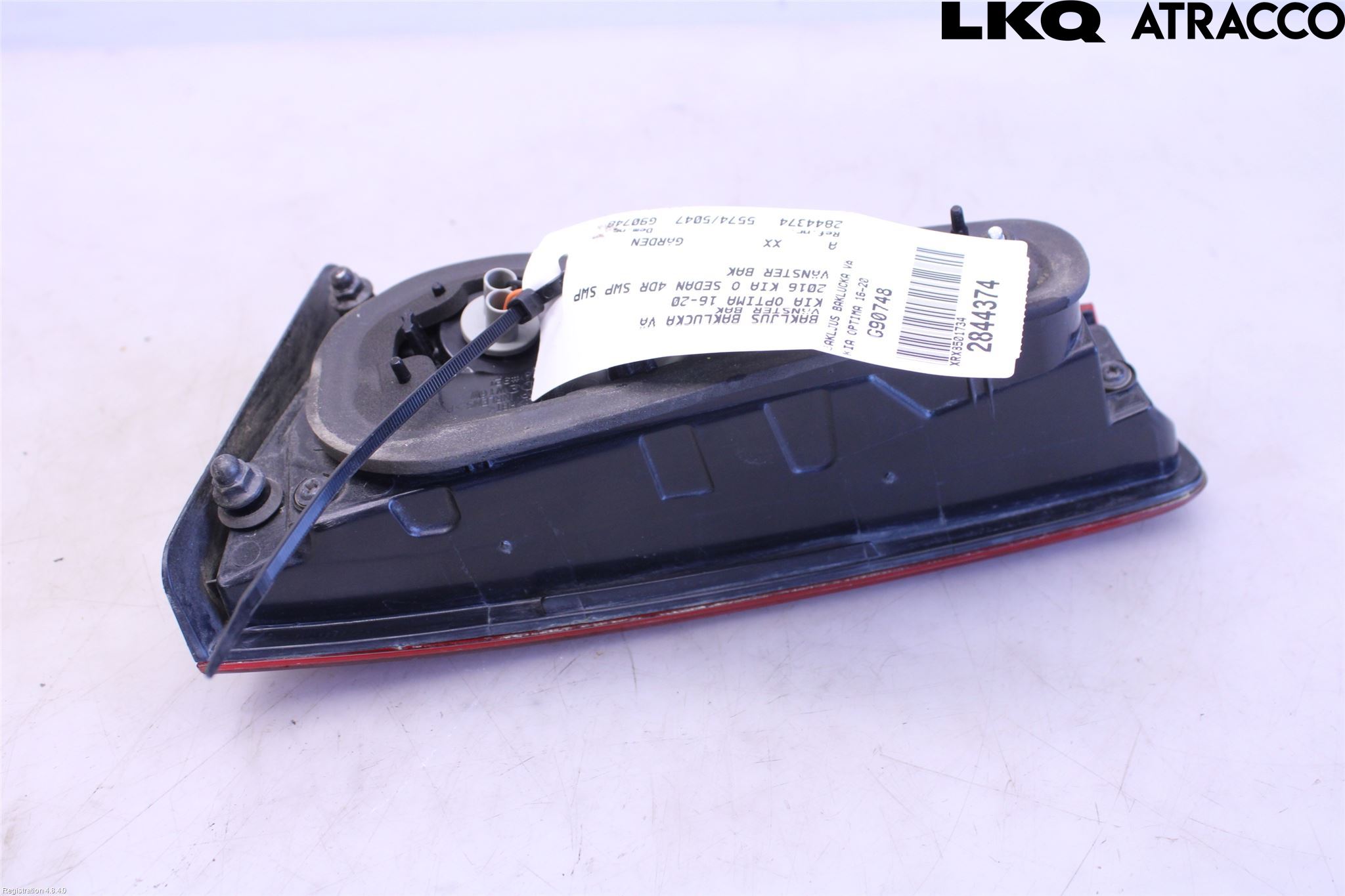 Kia OPTIMA 00-15 Bakljus Lucka Vä